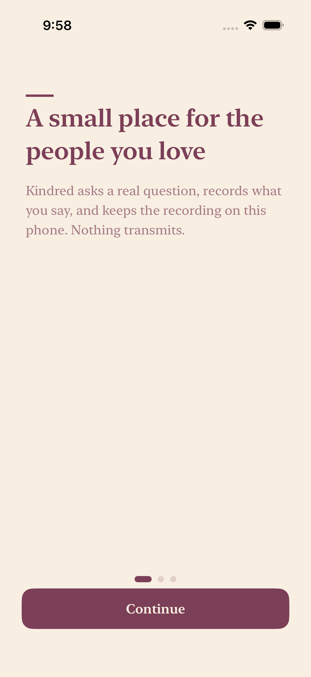 Kindred screenshot 3 of 3