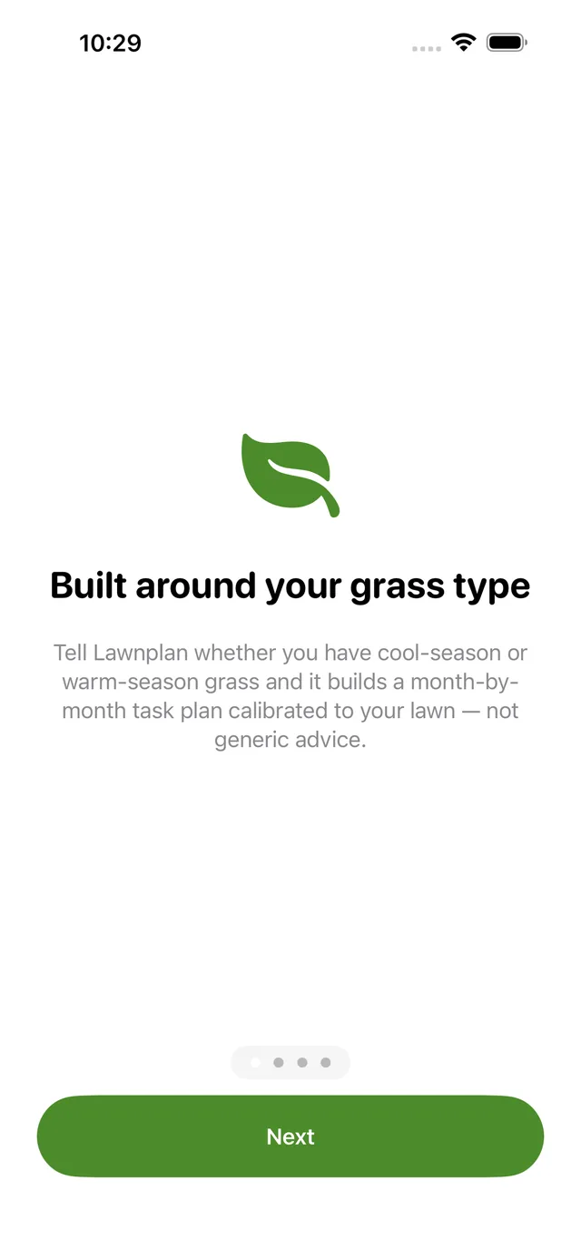 Lawnplan screenshot 1