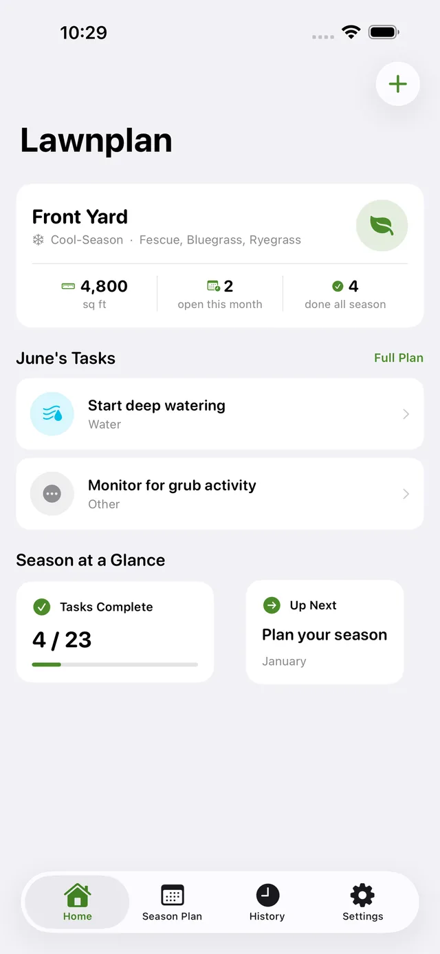Lawnplan screenshot 4