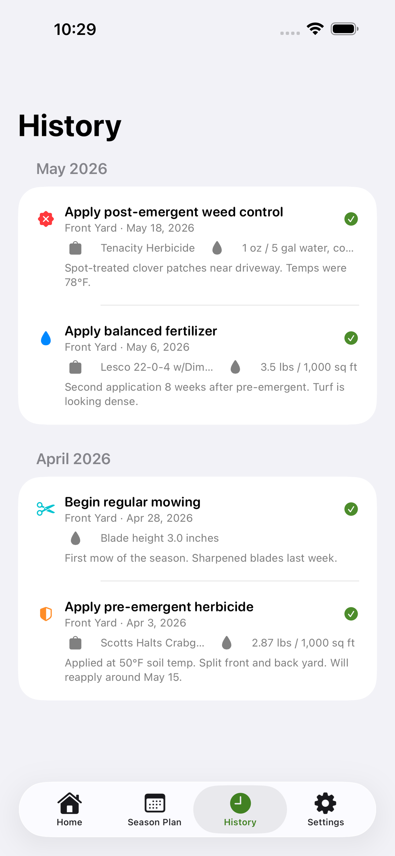 Lawnplan screenshot 6 of 8