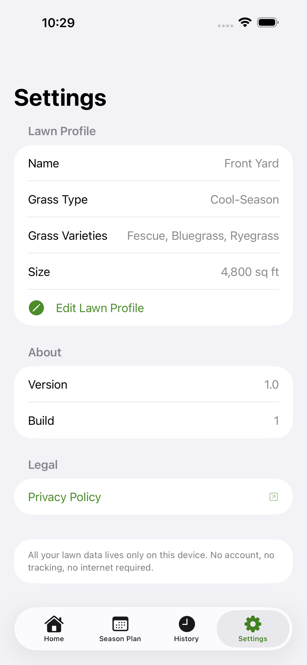 Lawnplan screenshot 7 of 8