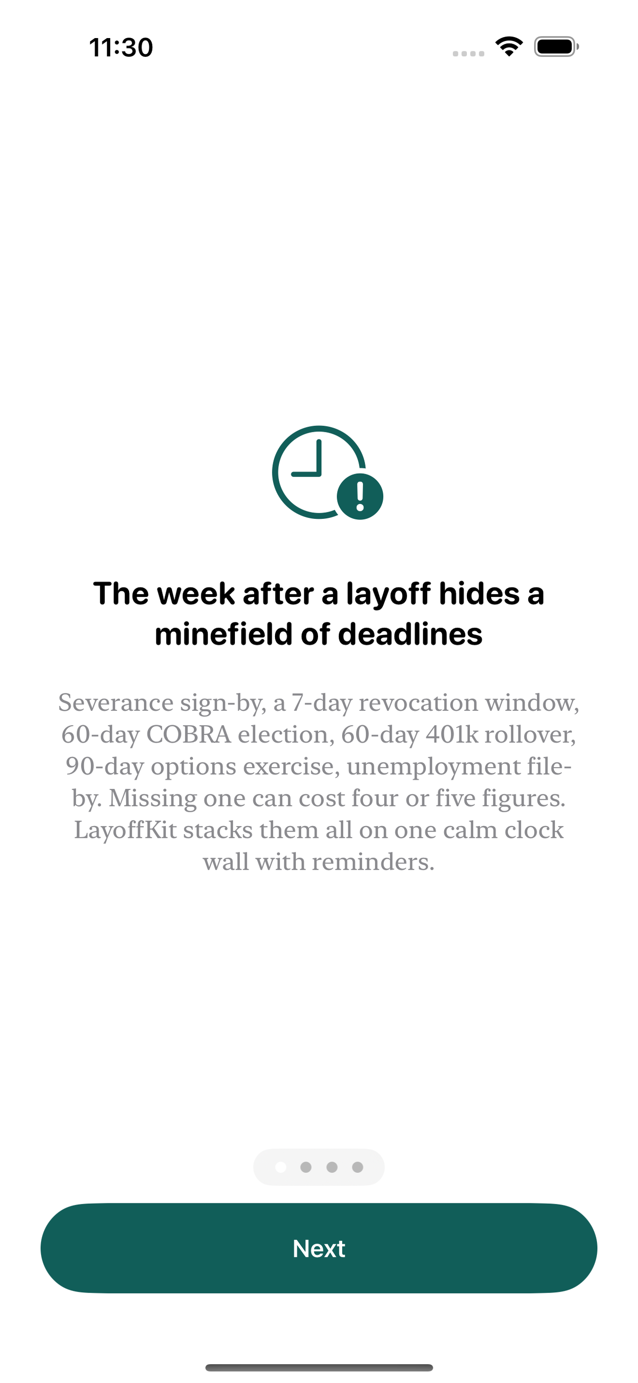 LayoffKit screenshot 1 of 8