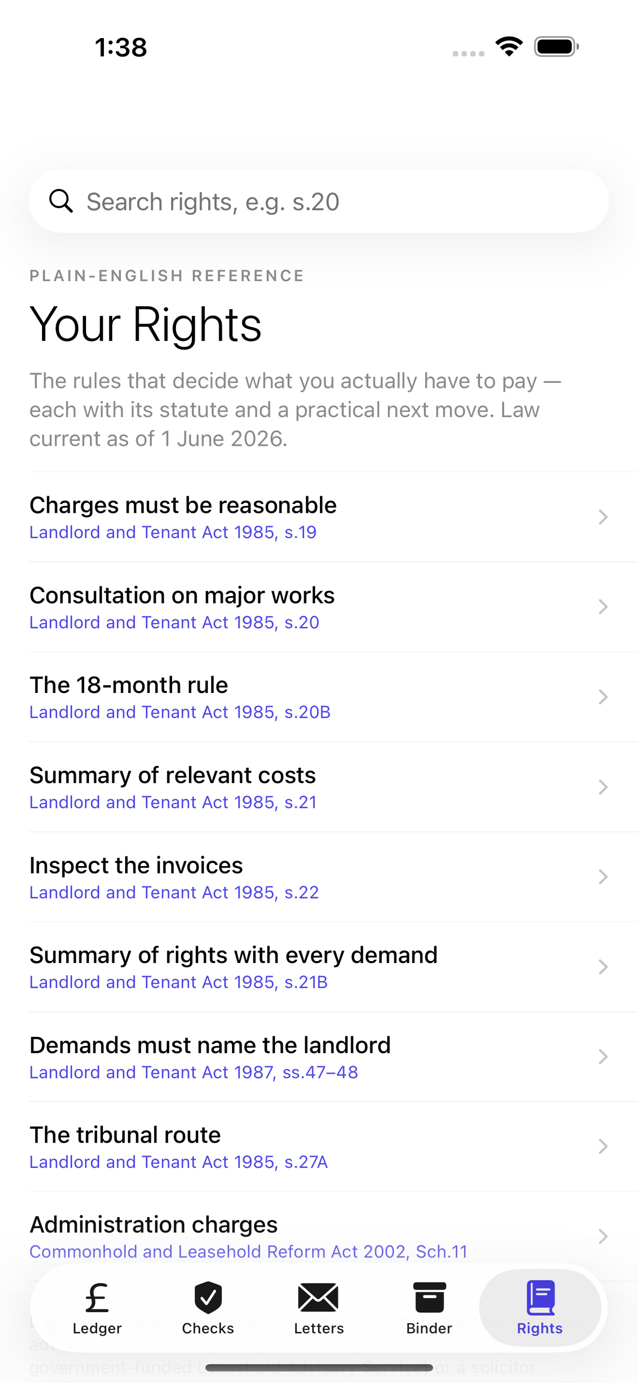 LeaseCheck screenshot 8 of 8