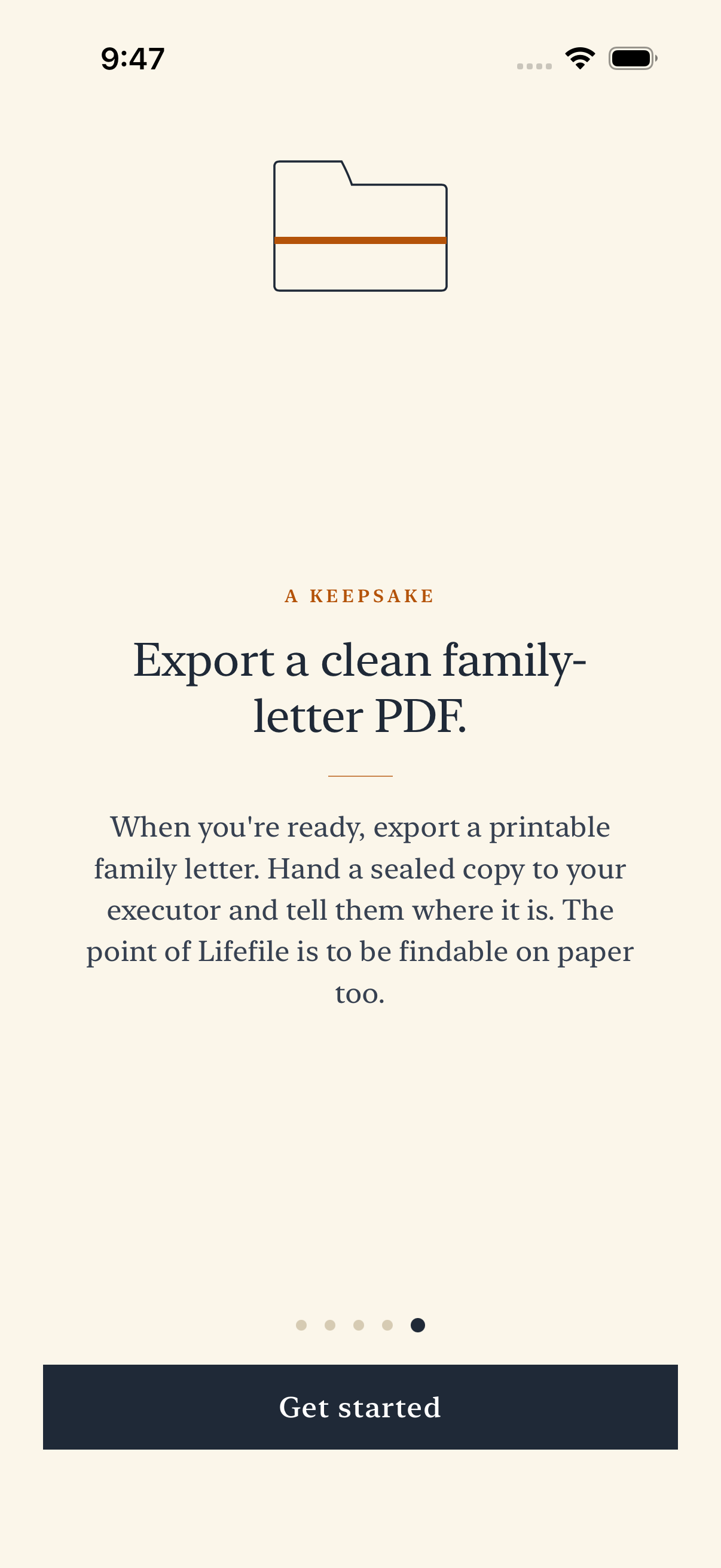 Lifefile screenshot 5 of 6