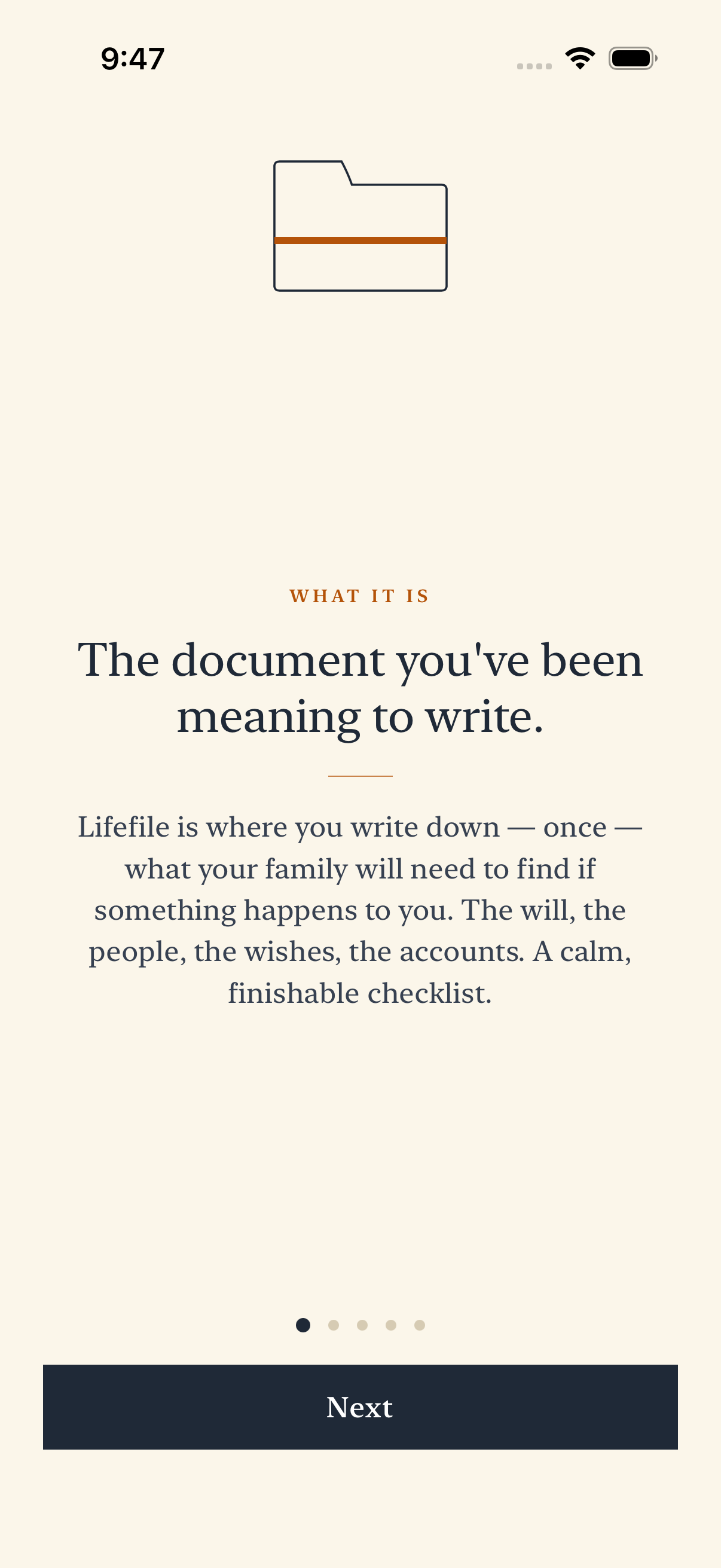 Lifefile screenshot 6 of 6