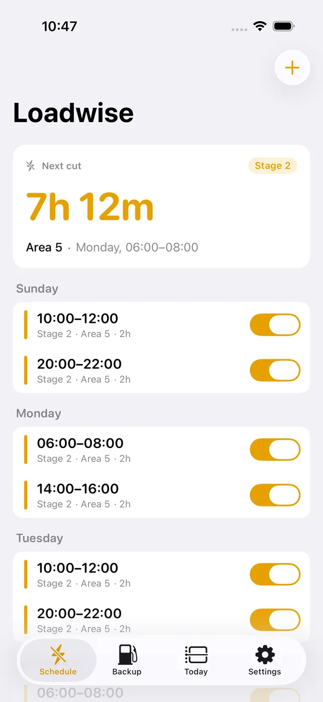 Loadwise screenshot 2