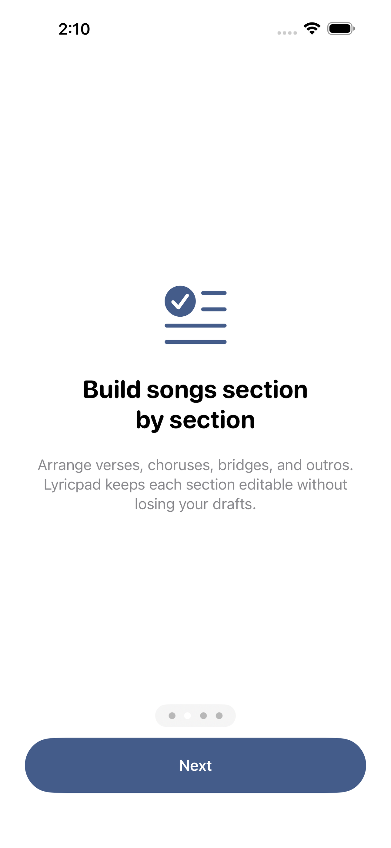 Lyricpad screenshot 2 of 8
