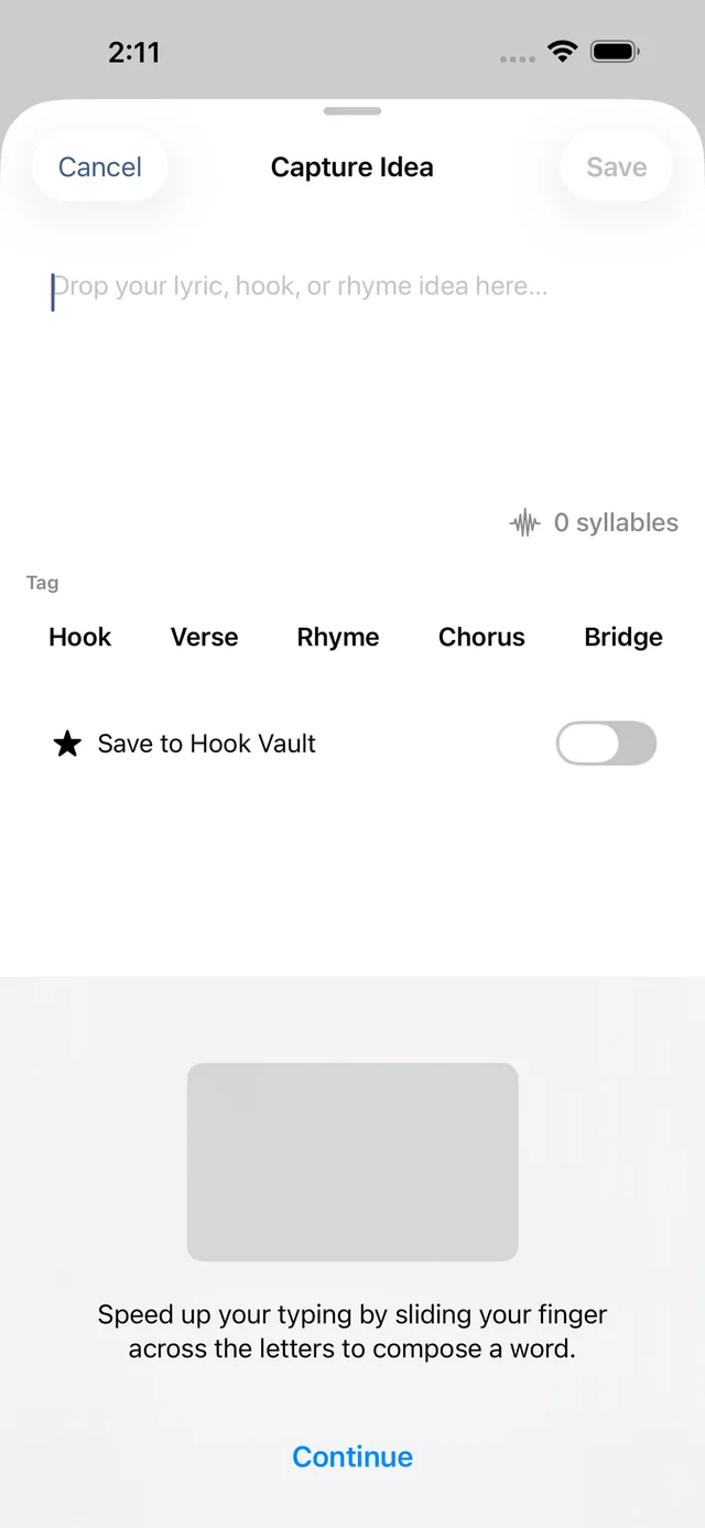 Lyricpad screenshot 8
