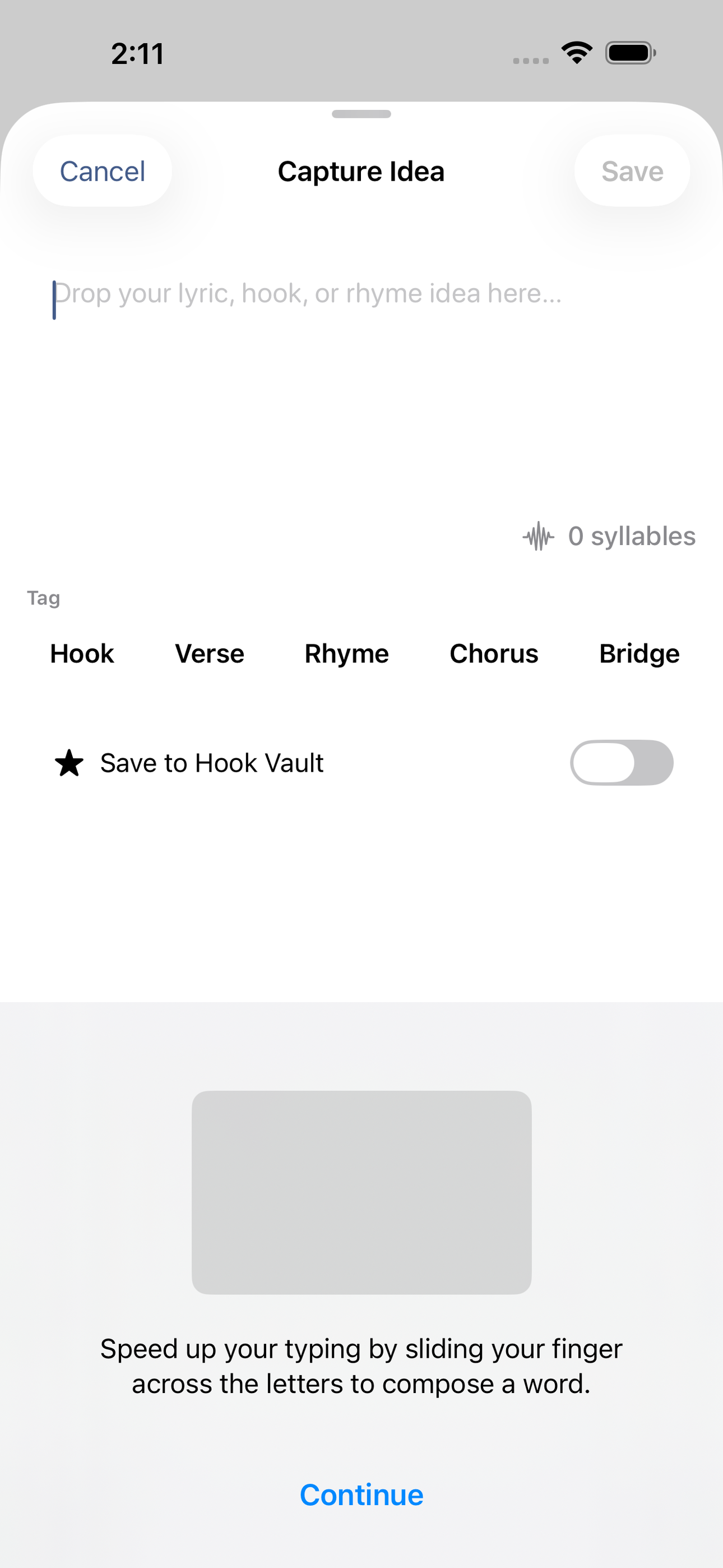 Lyricpad screenshot 8 of 8