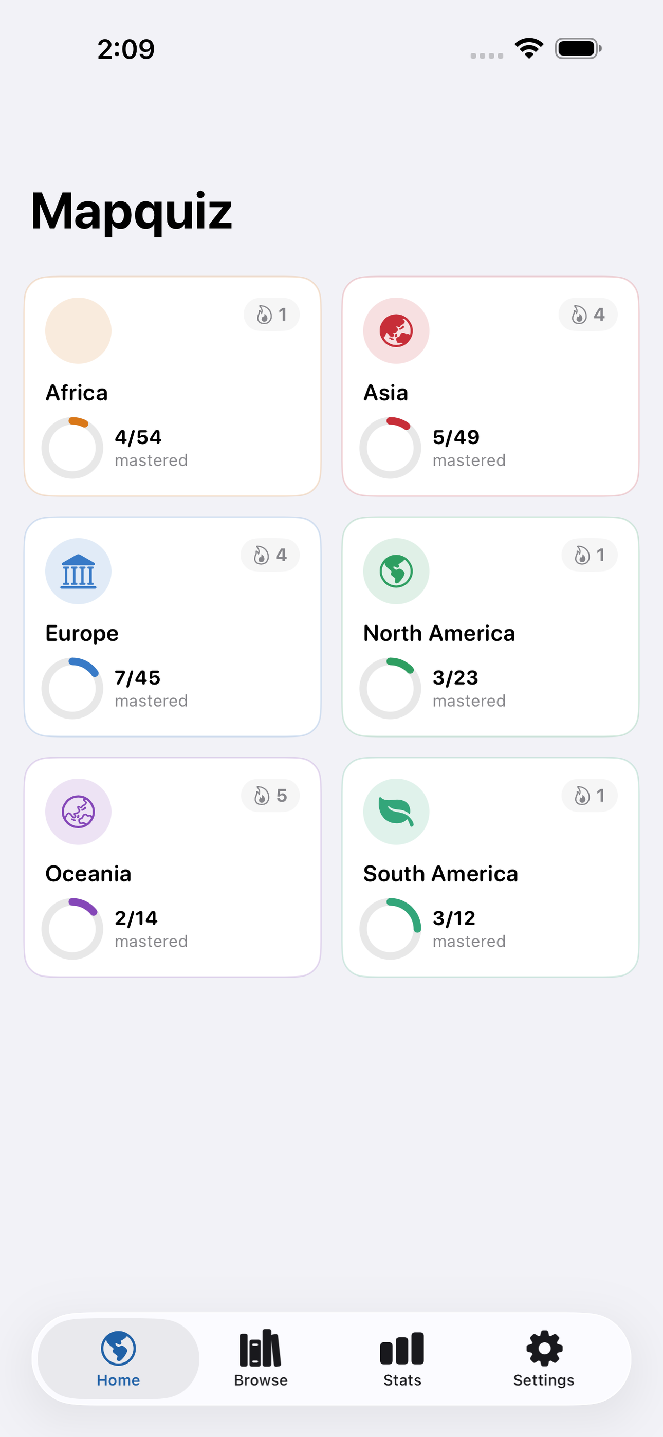 Mapquiz screenshot 8 of 8