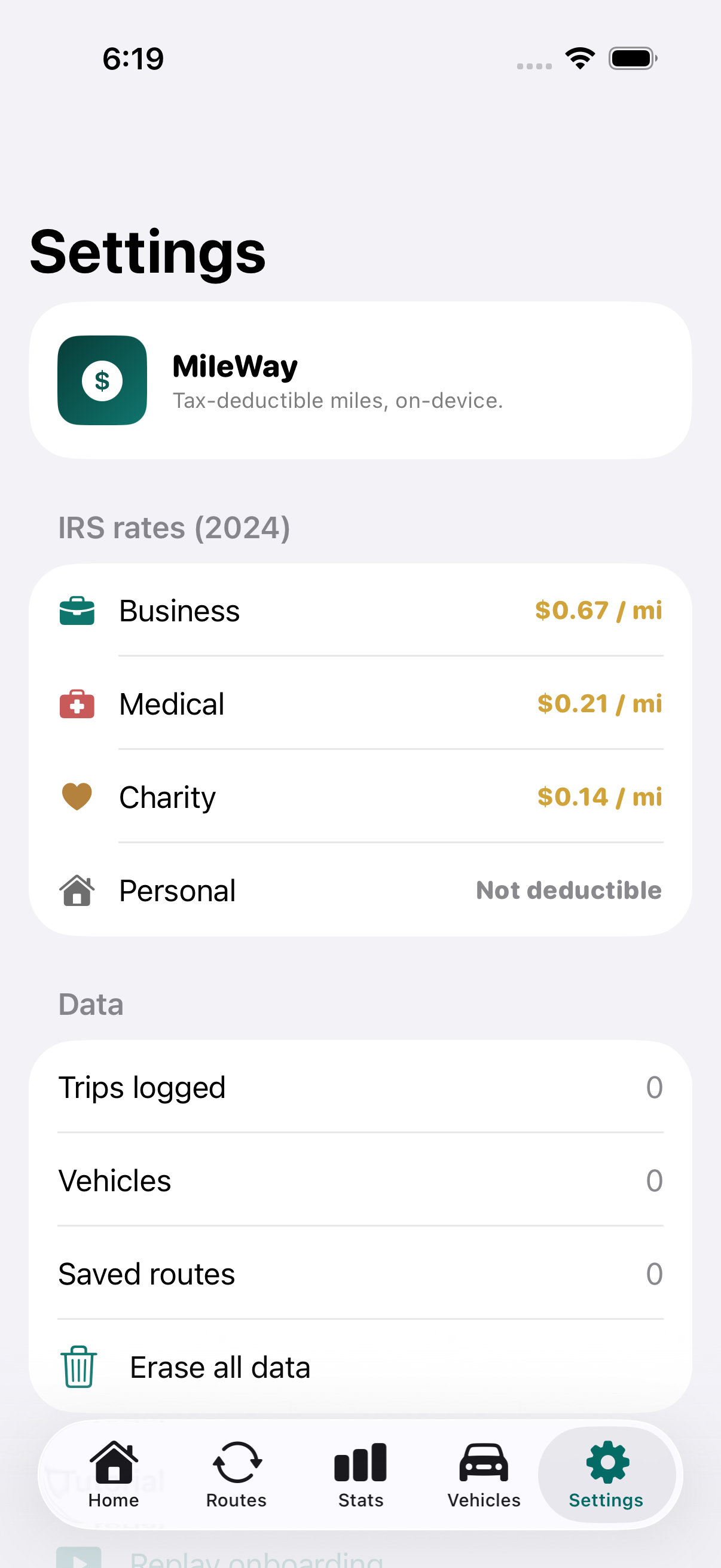 MileWay screenshot 3 of 8