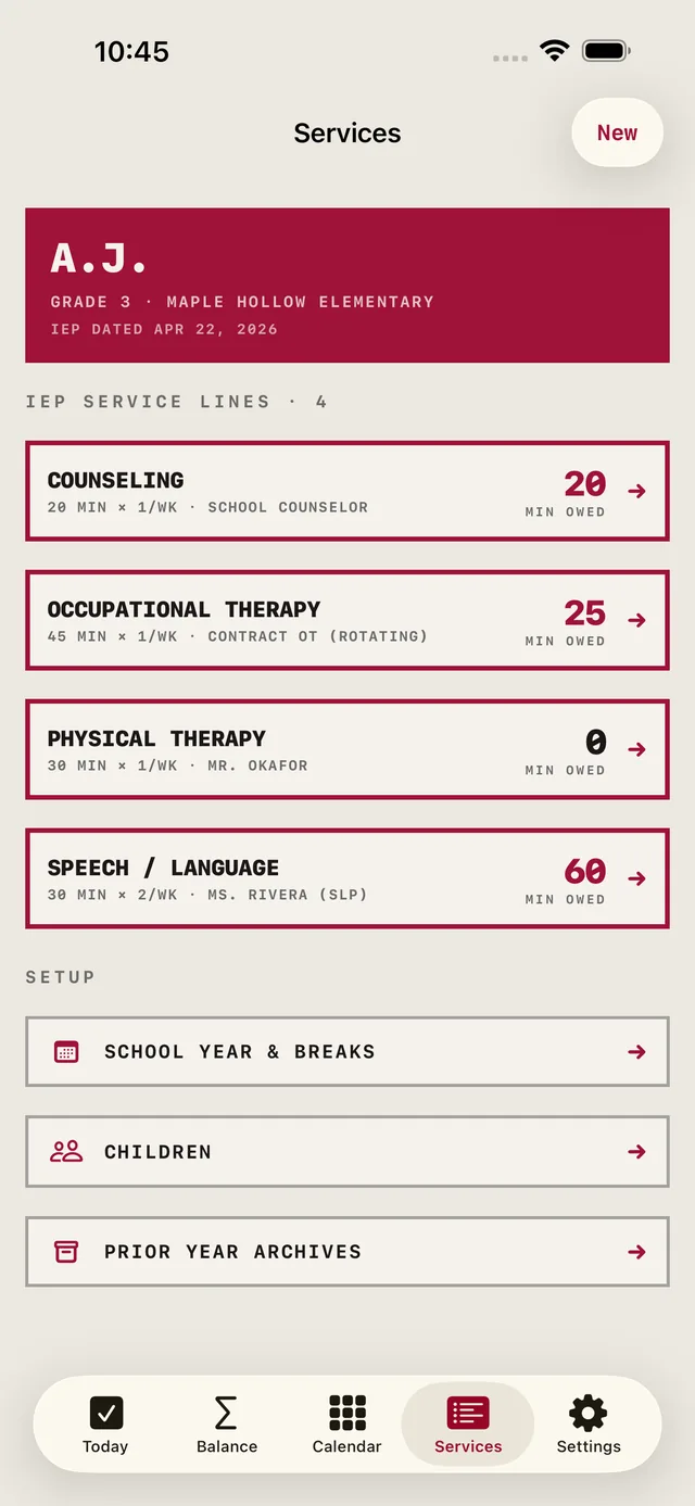 Minutes Owed screenshot 7
