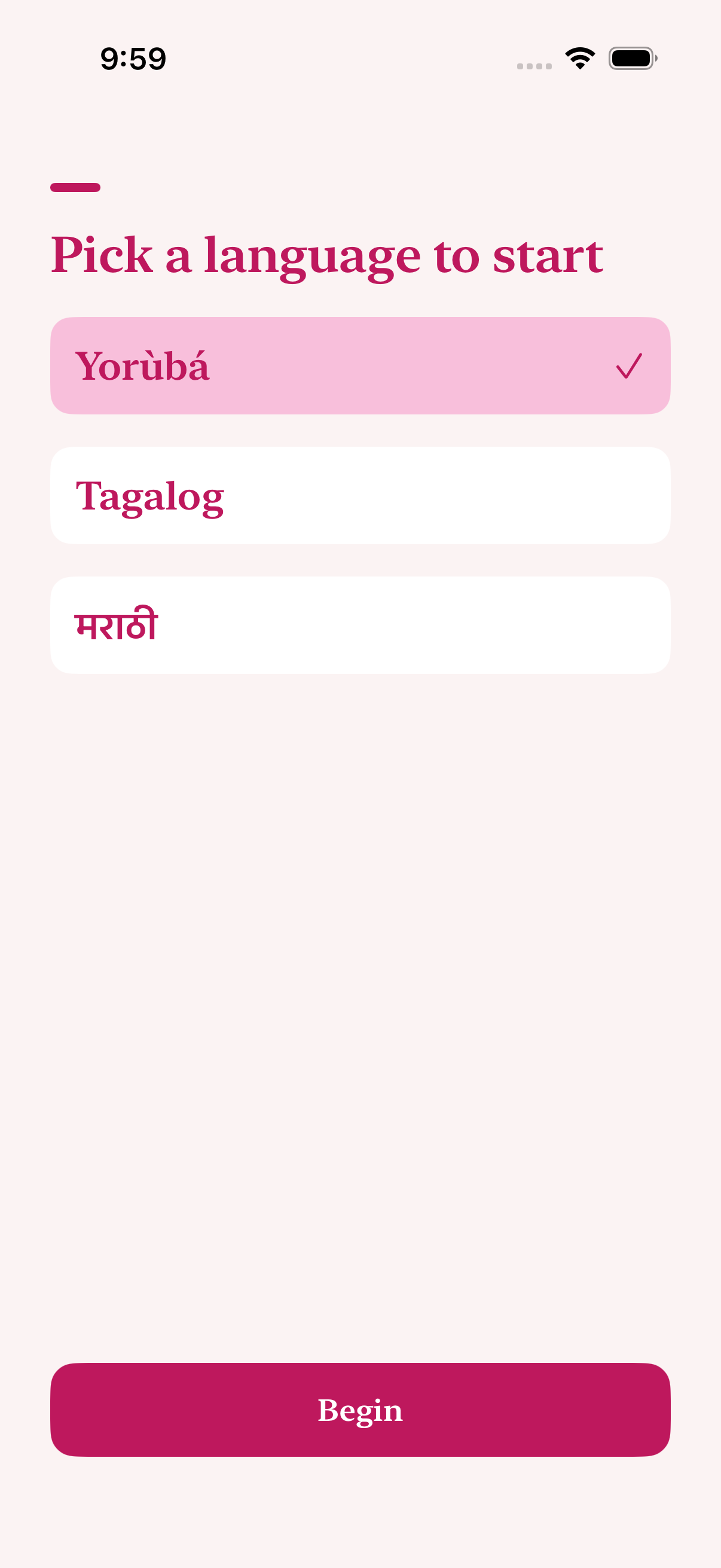 Mothertongue screenshot 1 of 3