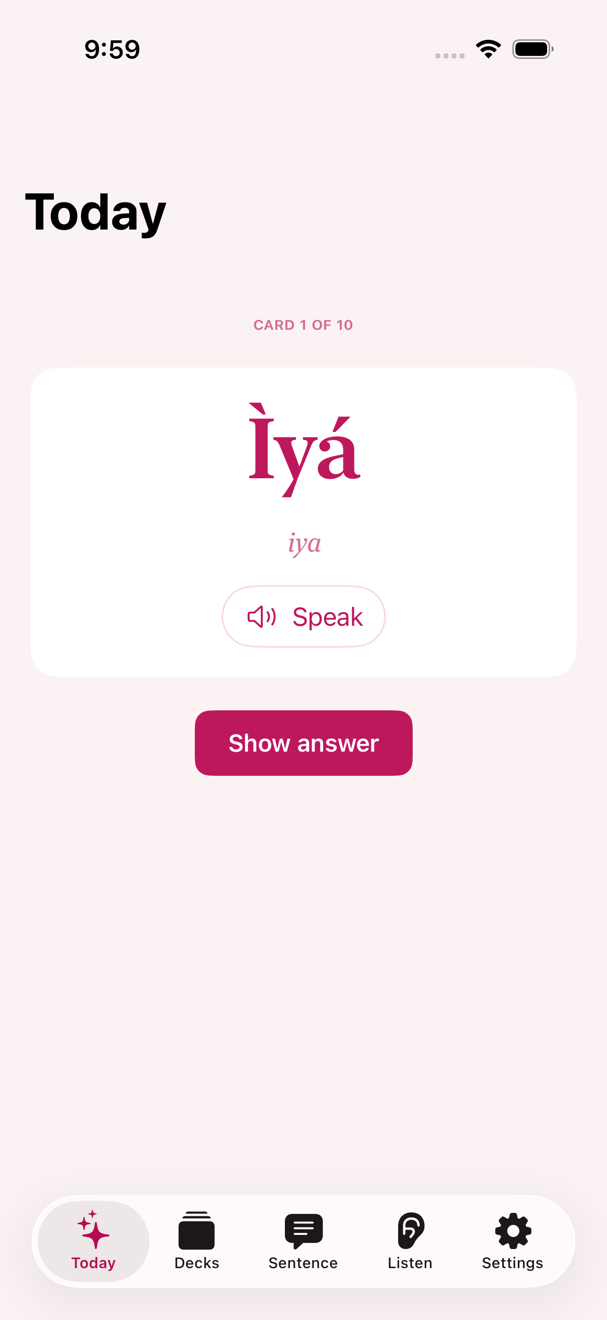 Mothertongue screenshot 2 of 3