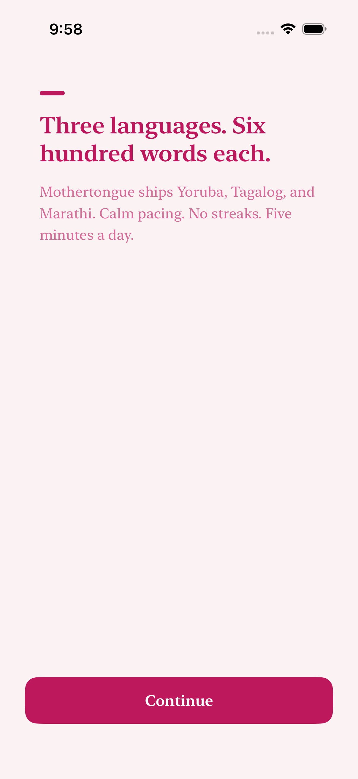 Mothertongue screenshot 3 of 3