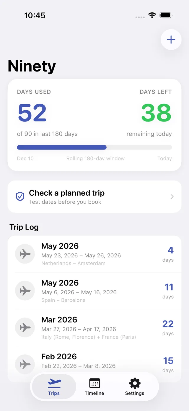 Ninety screenshot 1