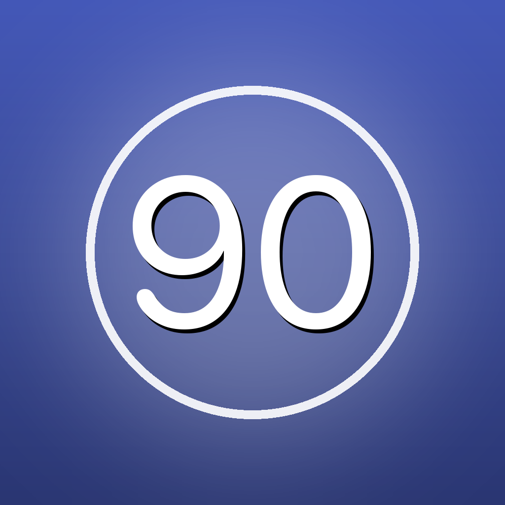 Ninety icon