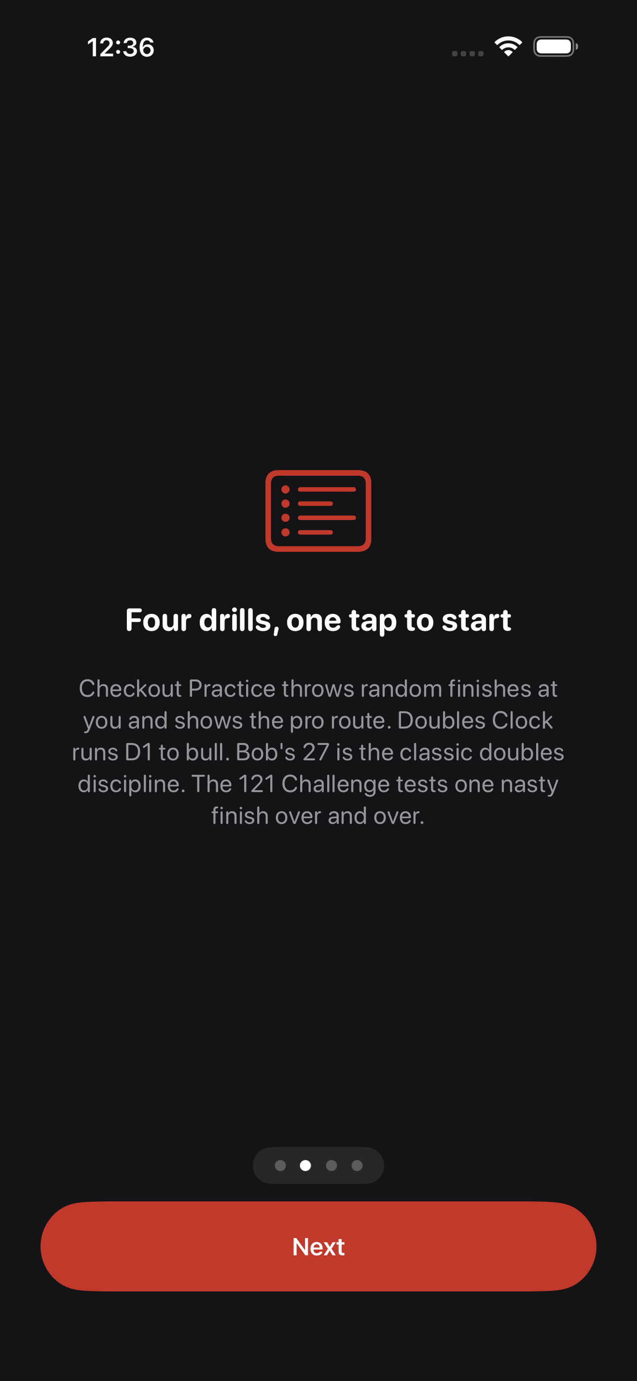 Oche: Darts Practice screenshot 1 of 8