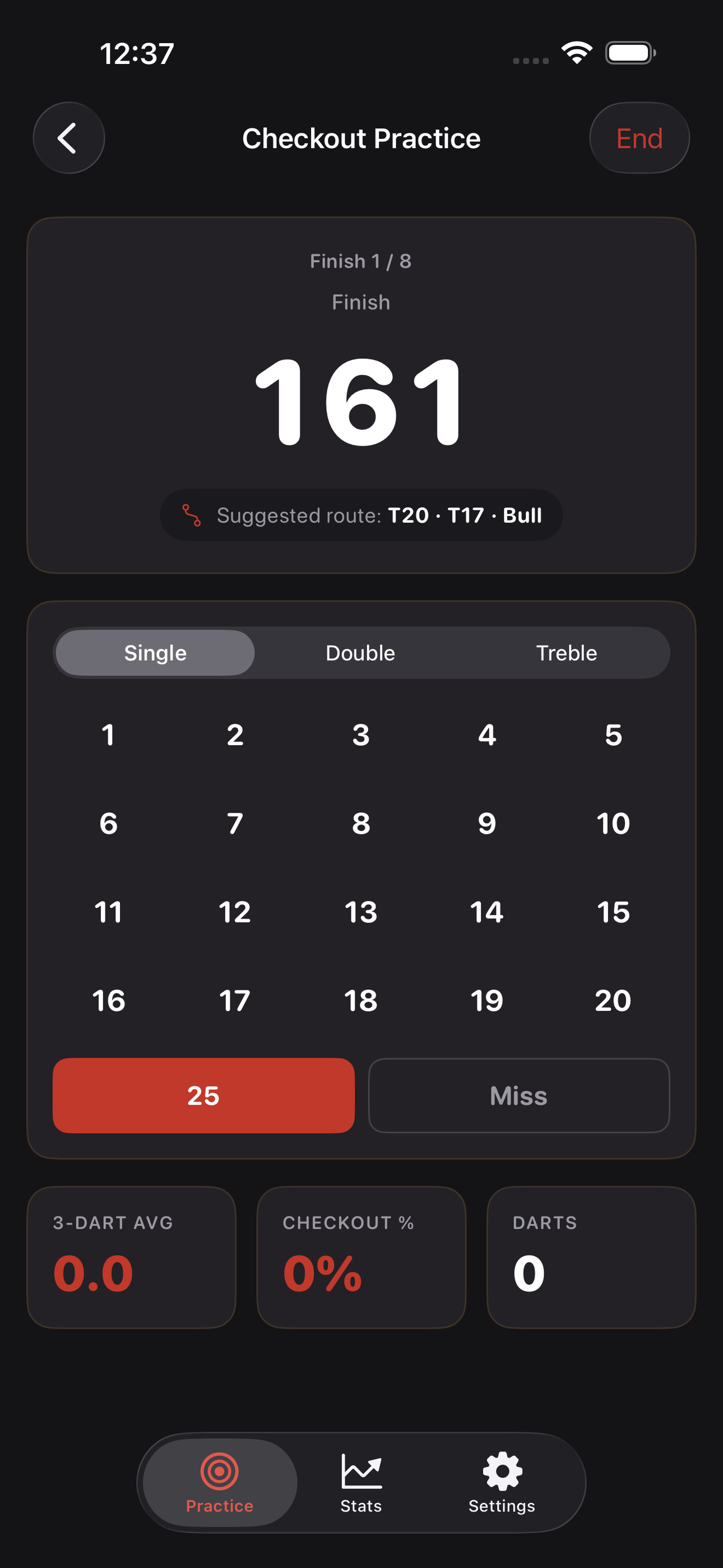 Oche: Darts Practice screenshot 3 of 8