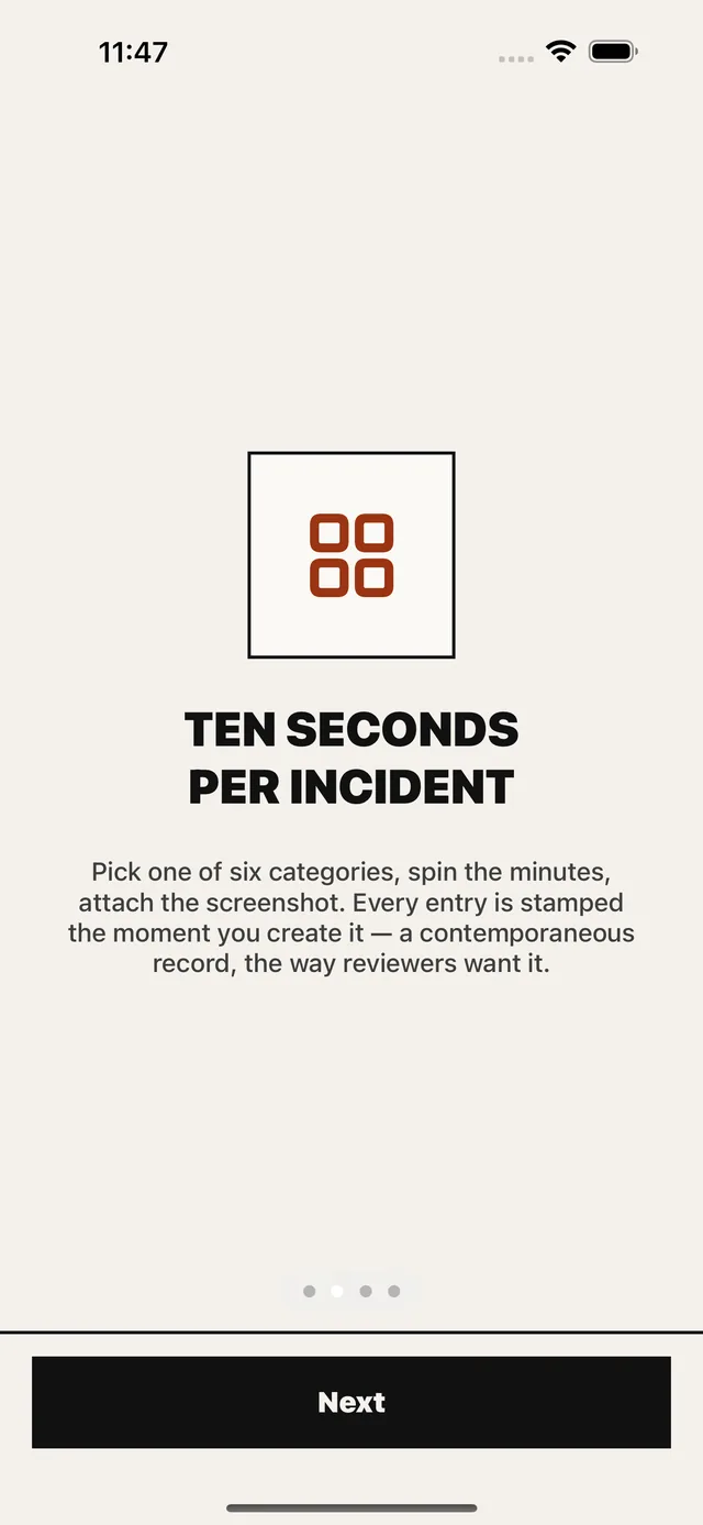 OffClock screenshot 2