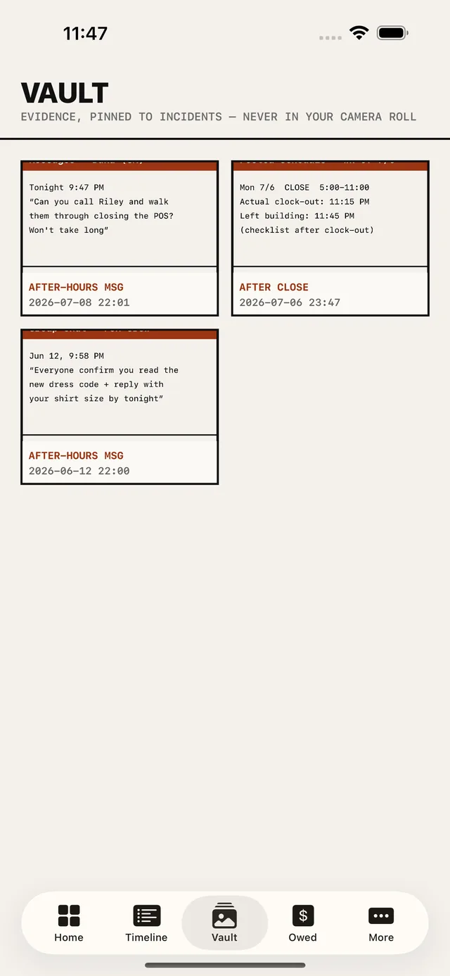 OffClock screenshot 6