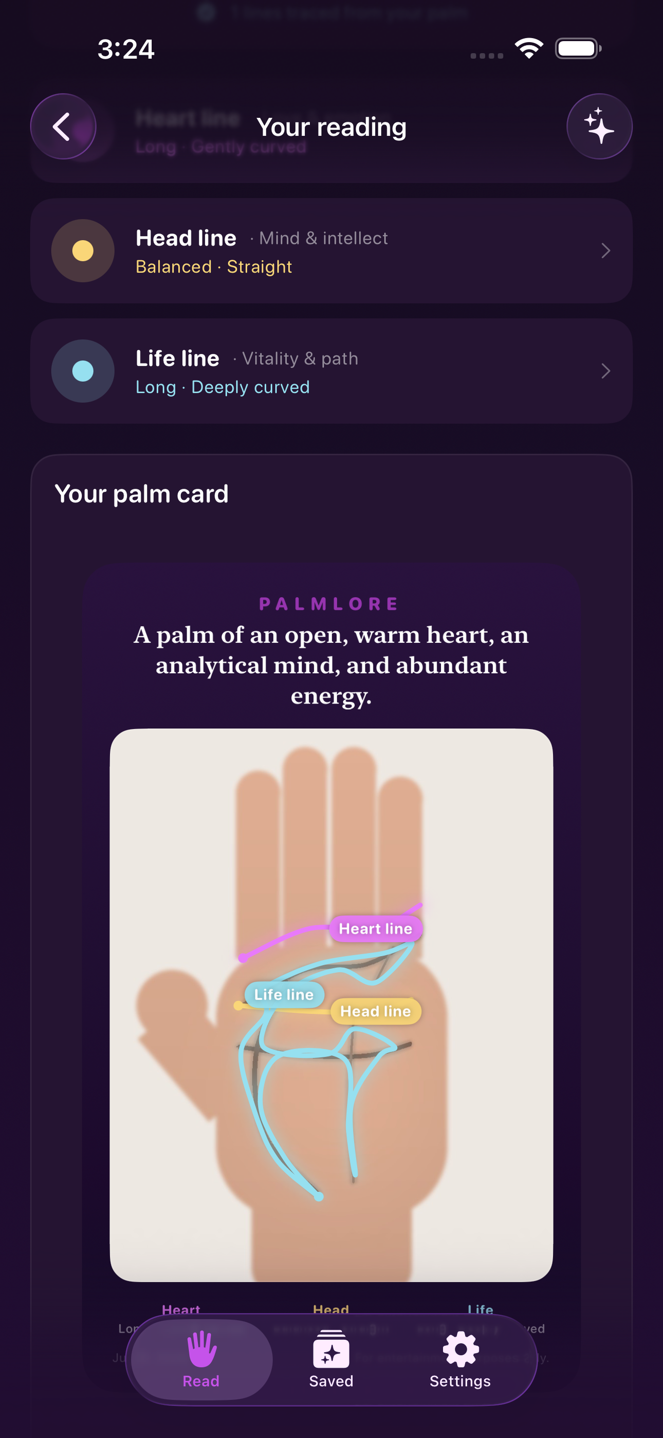 Palmlore: Palm Reading screenshot 4 of 8