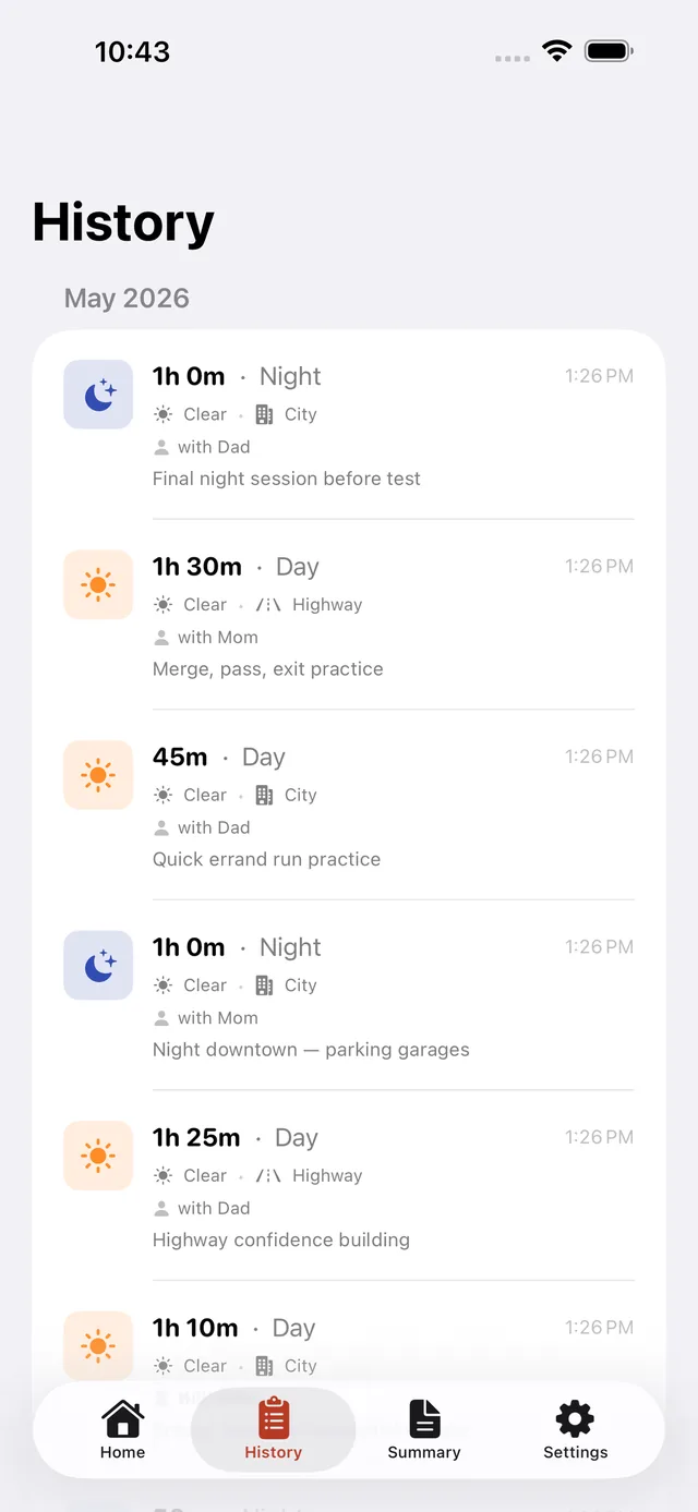 Permitlog screenshot 5