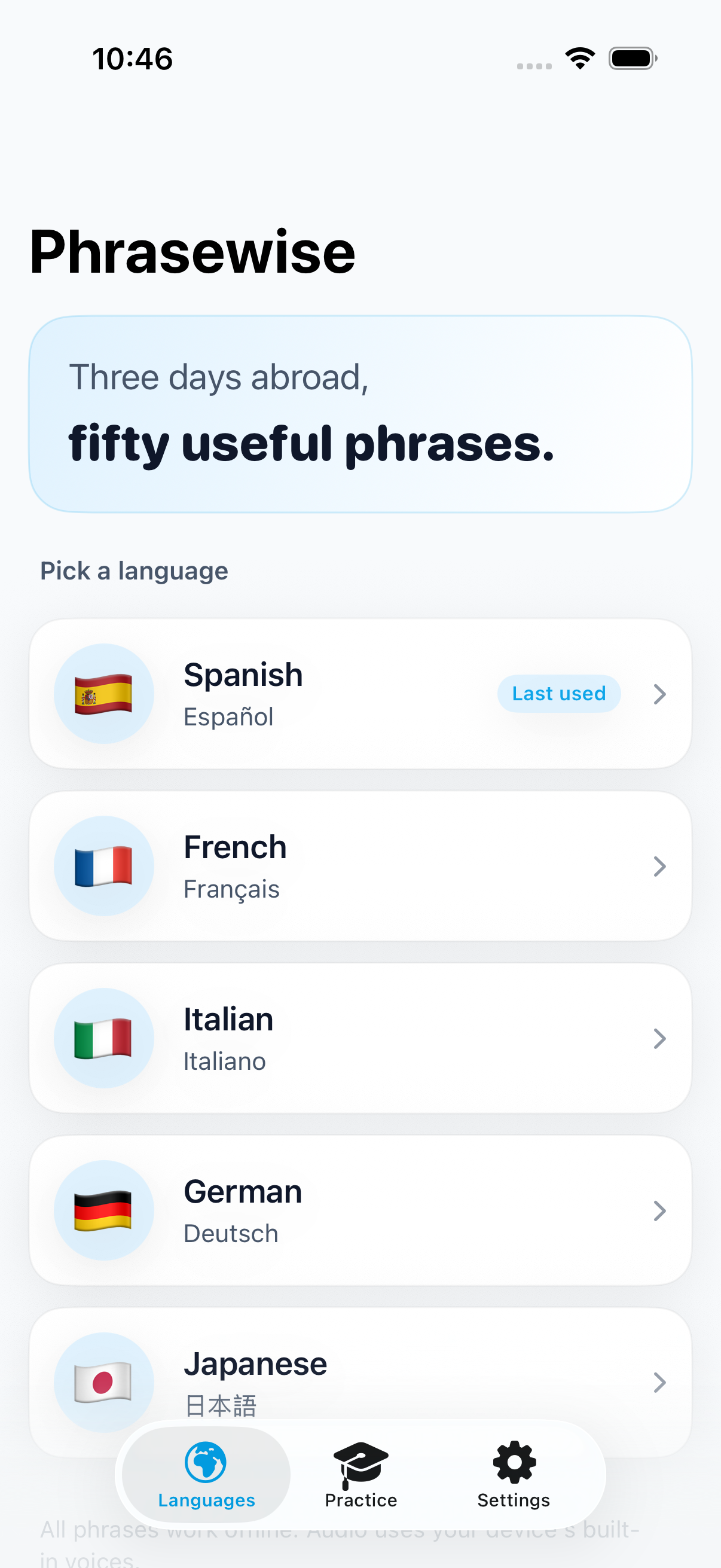 Phrasewise screenshot 2 of 6