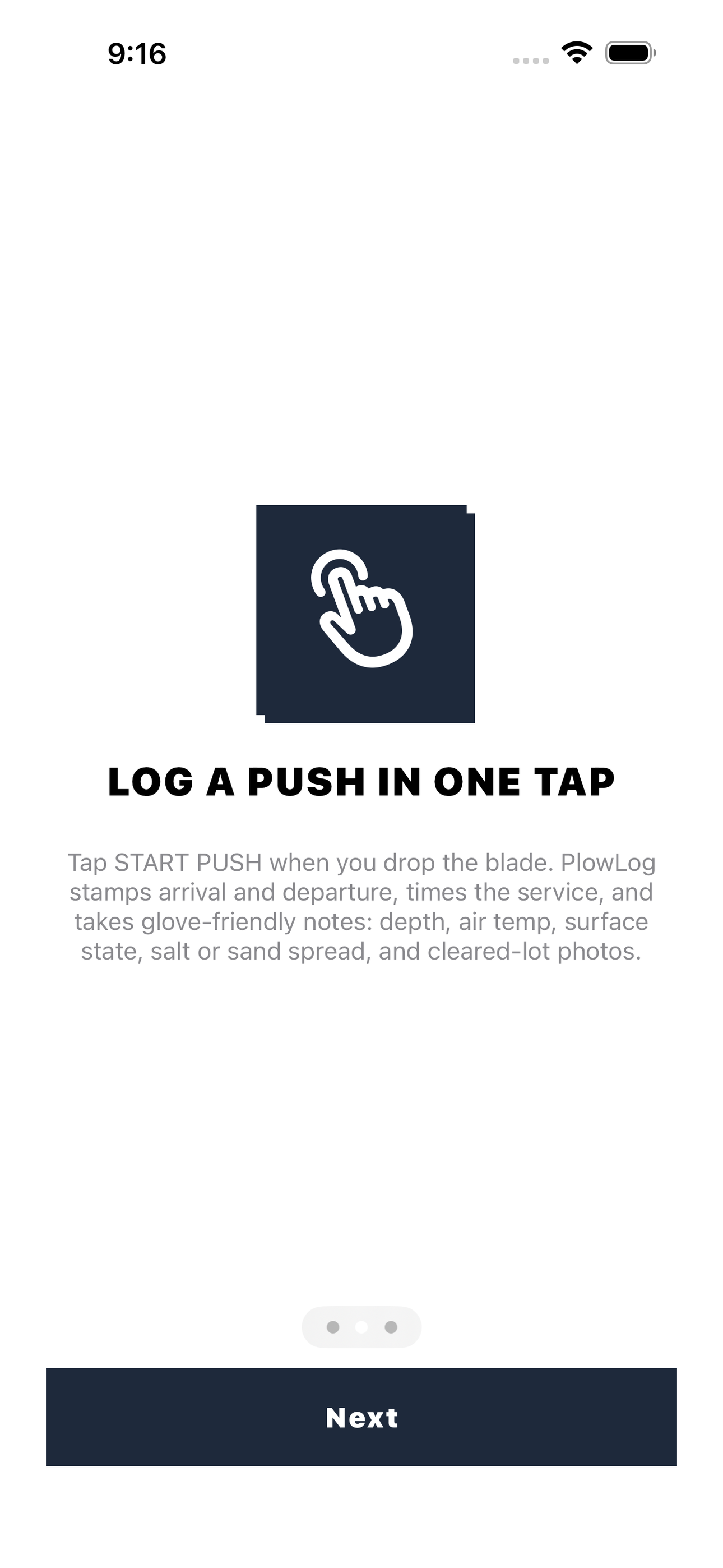 PlowLog screenshot 2 of 8