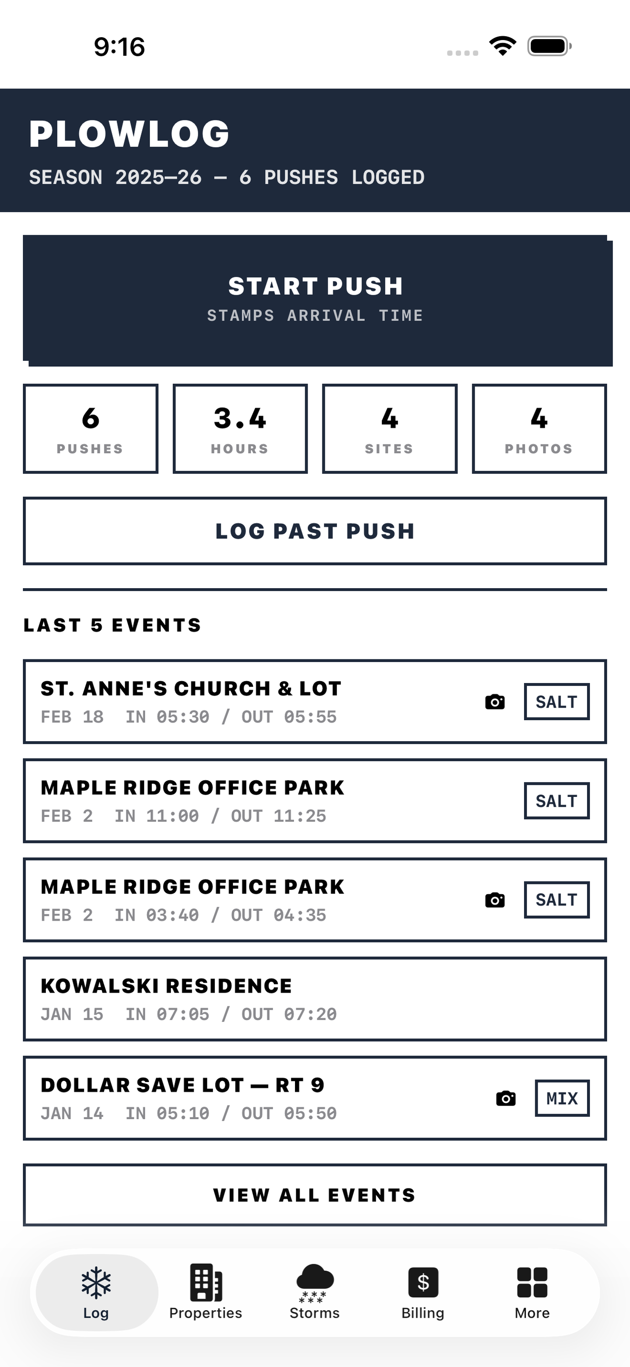 PlowLog screenshot 4 of 8