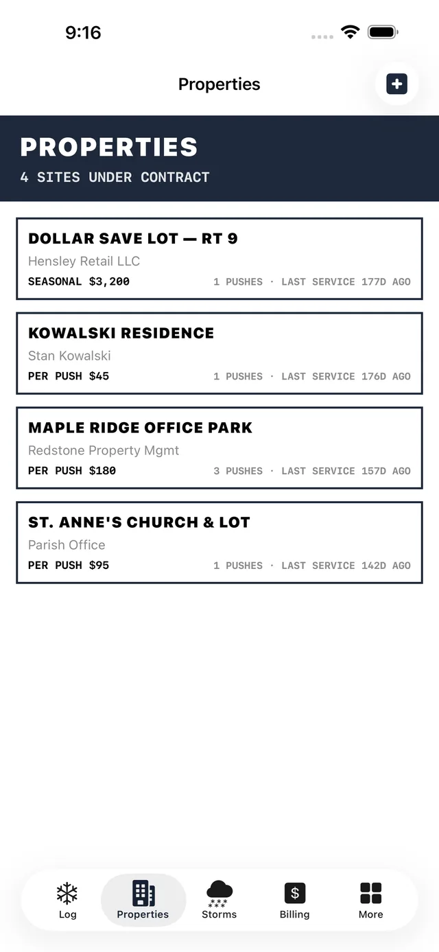 PlowLog screenshot 5