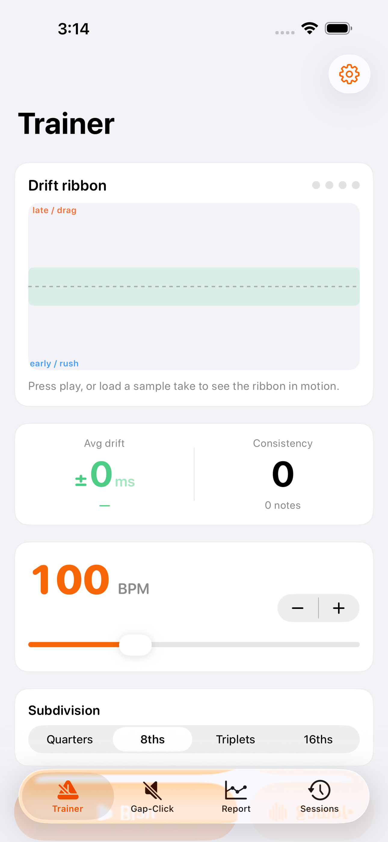 PocketClock: Timing Trainer screenshot 2 of 8