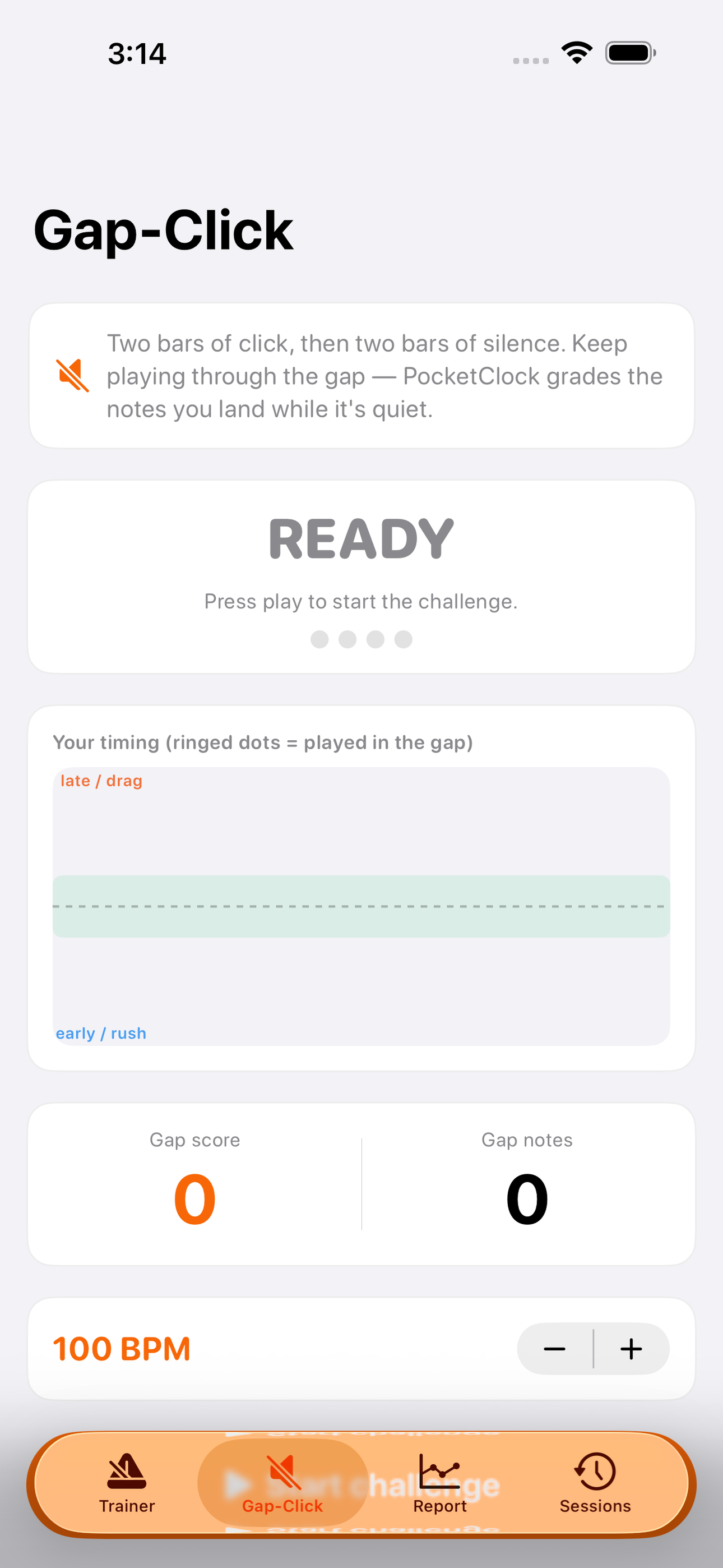 PocketClock: Timing Trainer screenshot 4 of 8