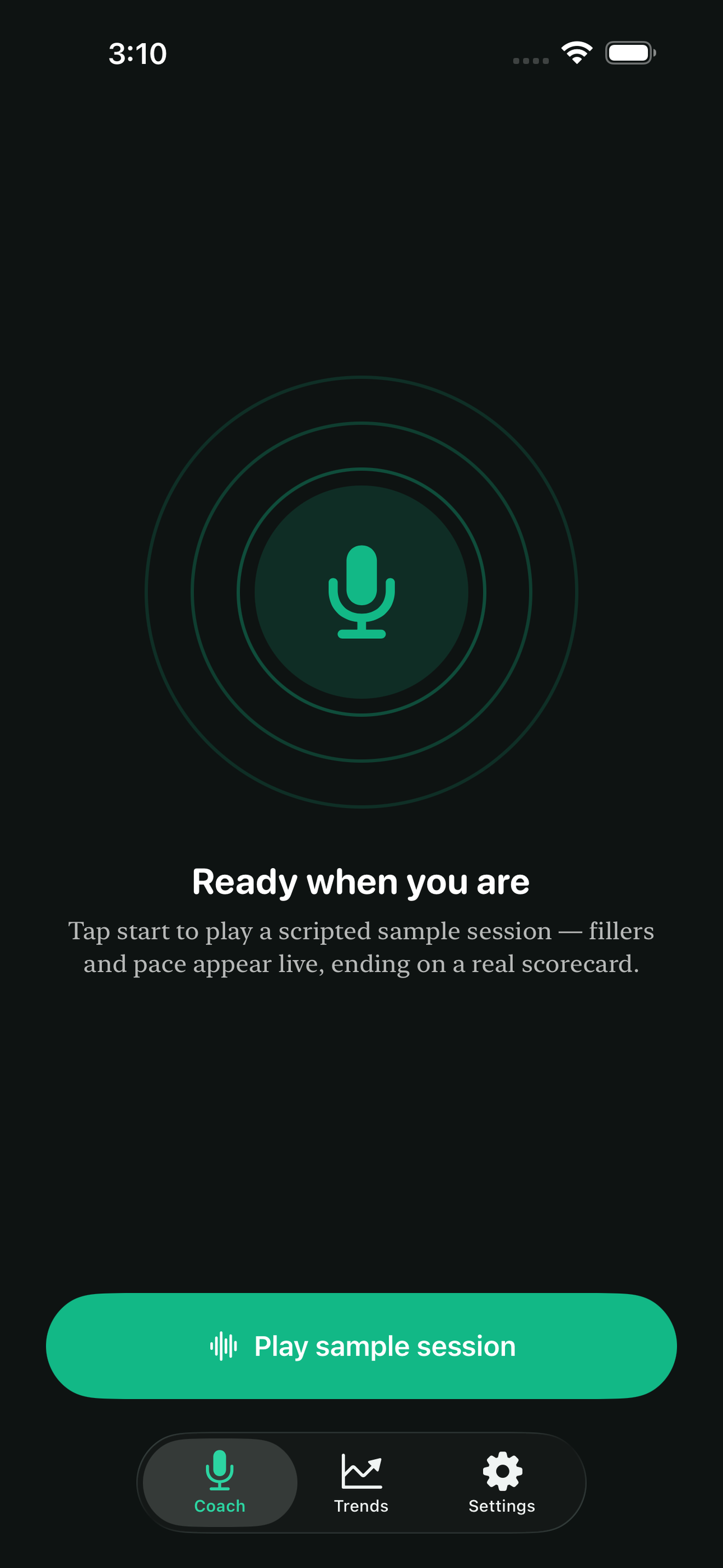 Podium: Speech Coach screenshot 6 of 8