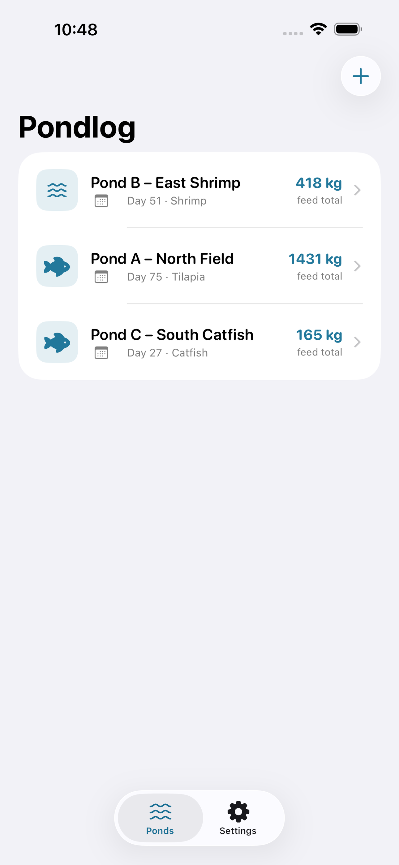 Pondlog screenshot 7 of 8
