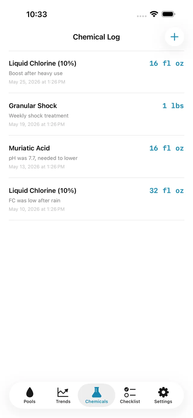 Poollog screenshot 6