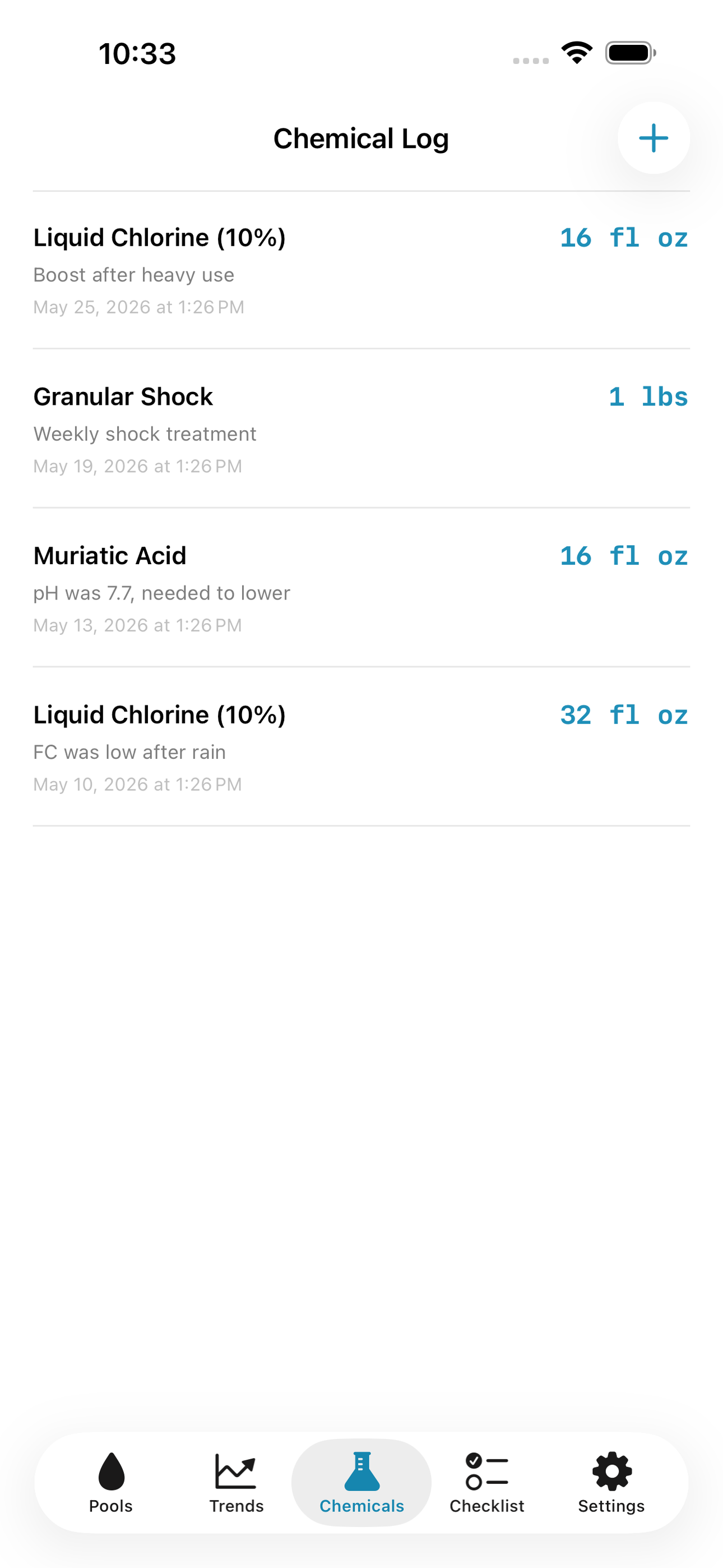 Poollog screenshot 6 of 8
