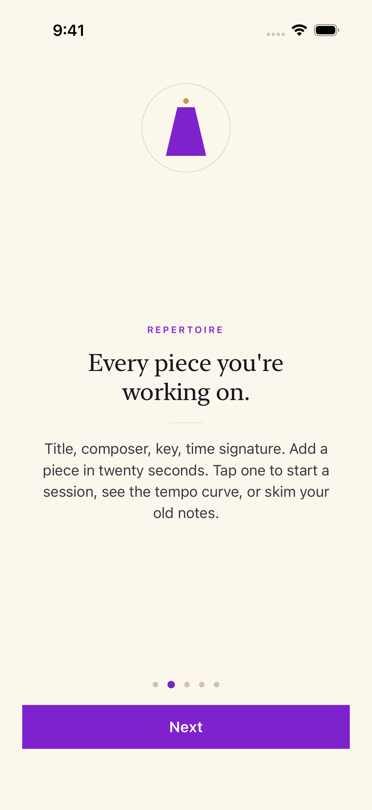 Practice Log screenshot 3 of 7