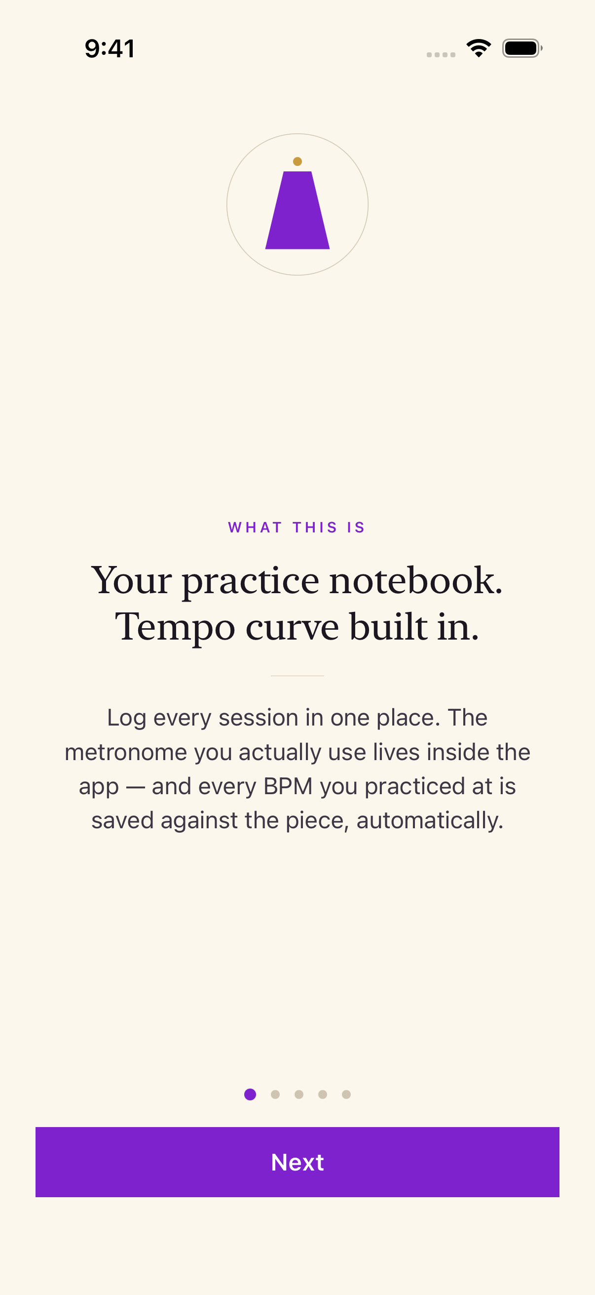 Practice Log screenshot 7 of 7