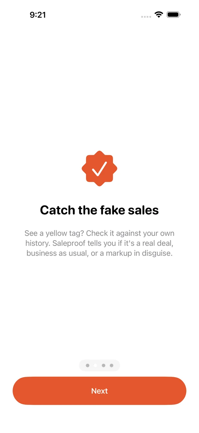 Saleproof screenshot 2