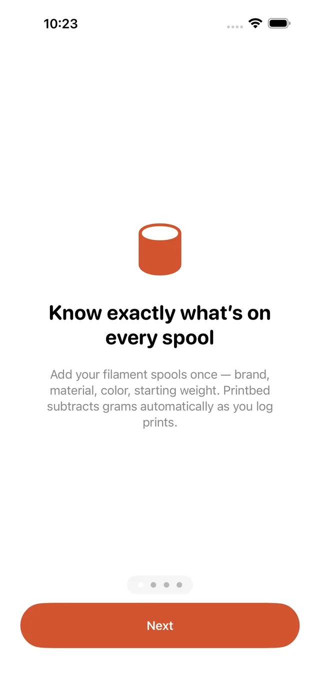 Printbed screenshot 1