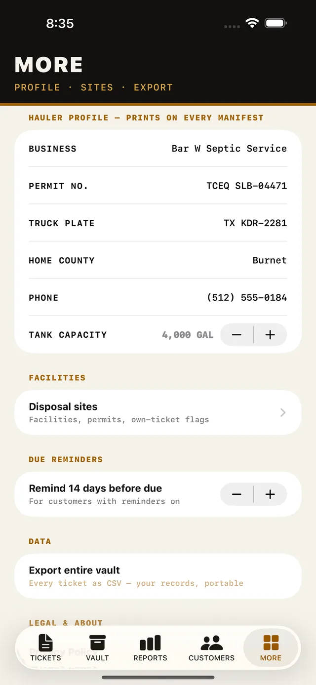 PumpTicket screenshot 8