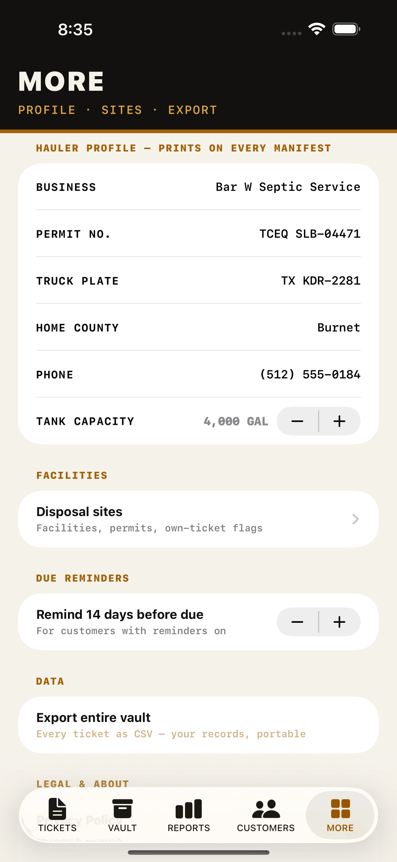 PumpTicket screenshot 8 of 8