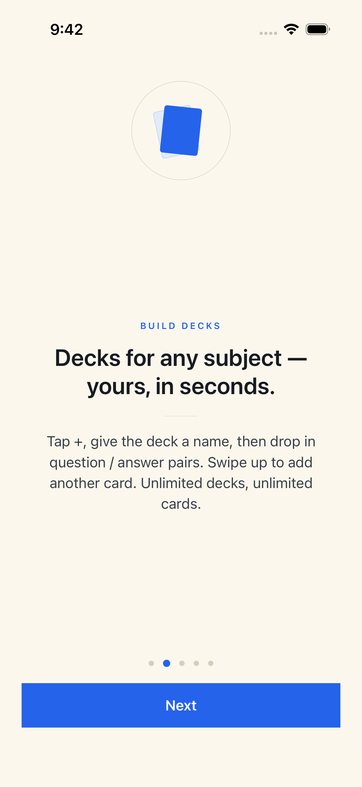QuickDeck Study screenshot 3 of 7