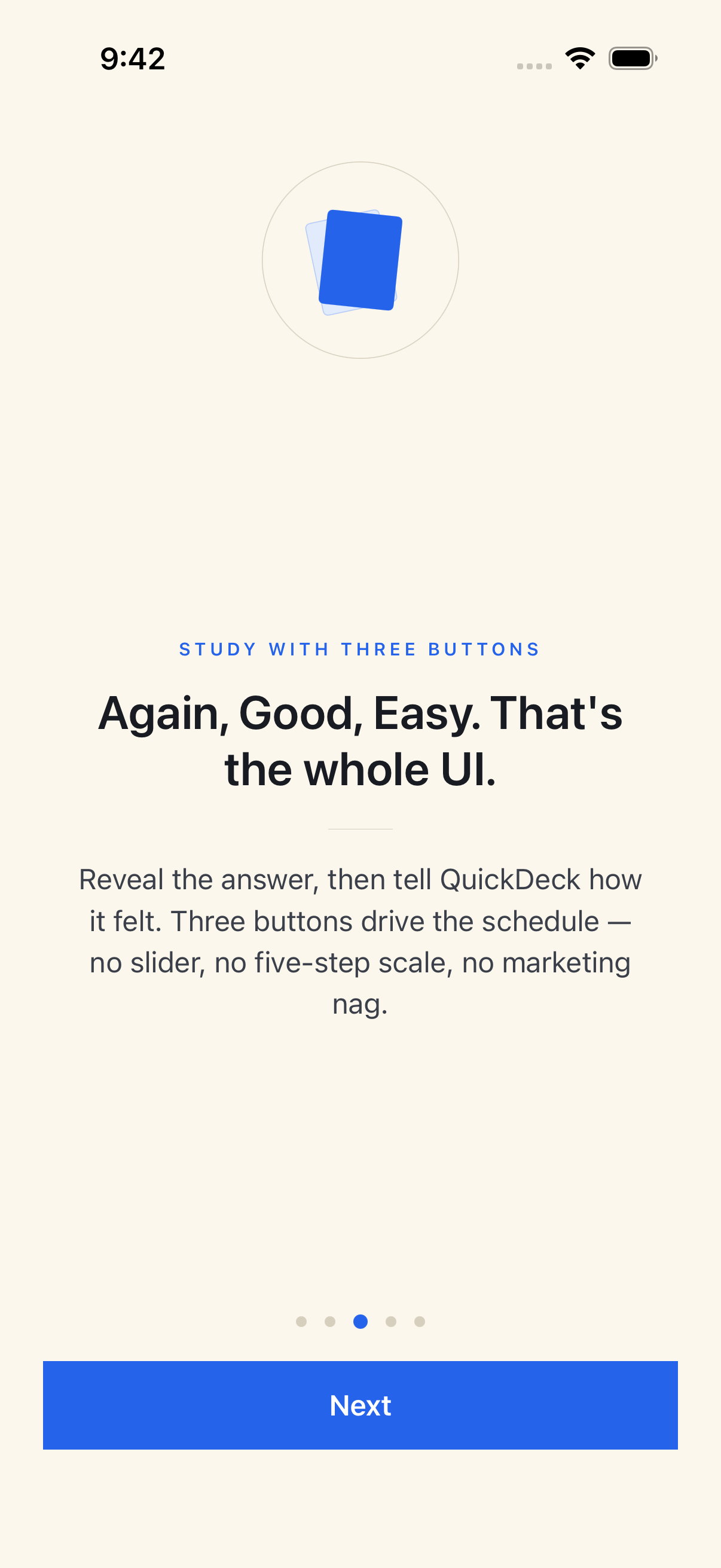 QuickDeck Study screenshot 4 of 7