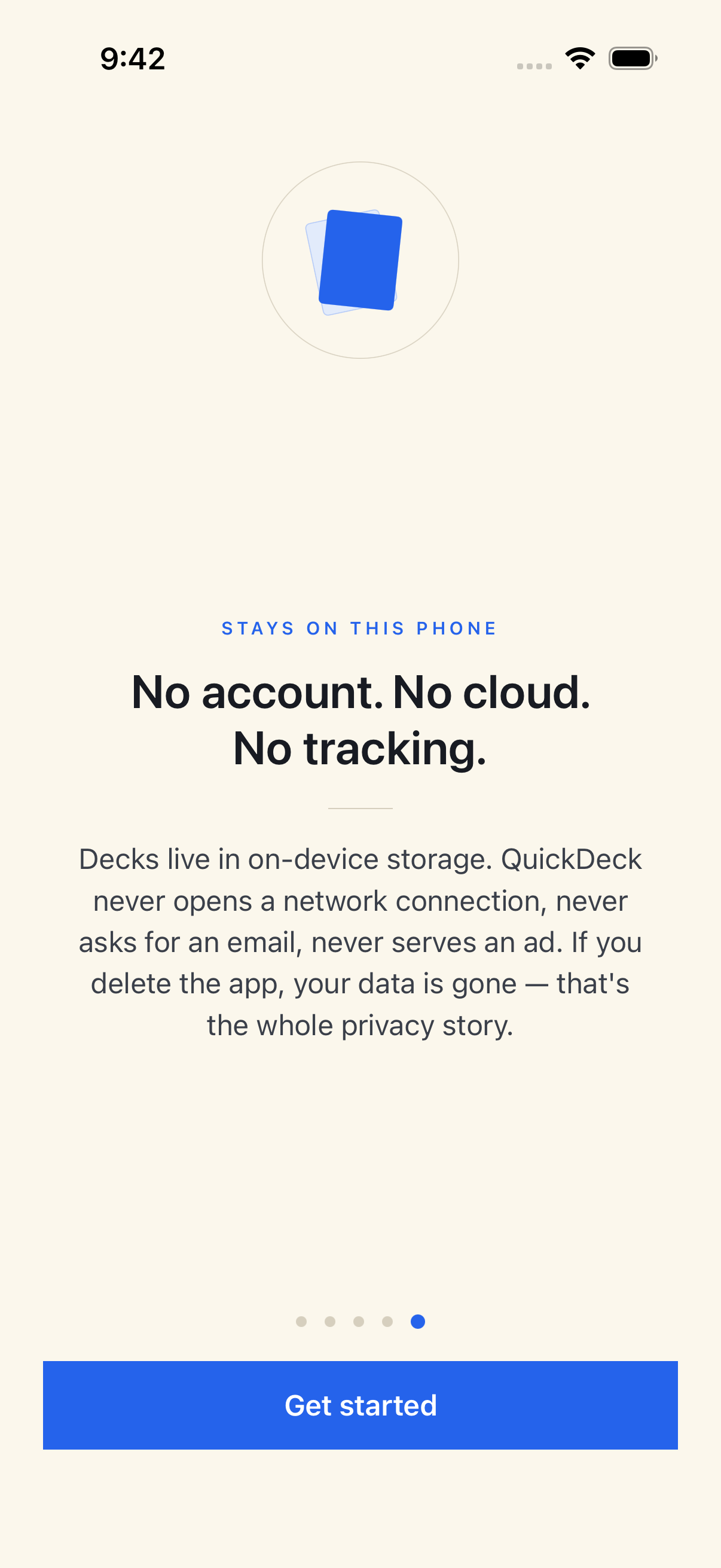 QuickDeck Study screenshot 6 of 7