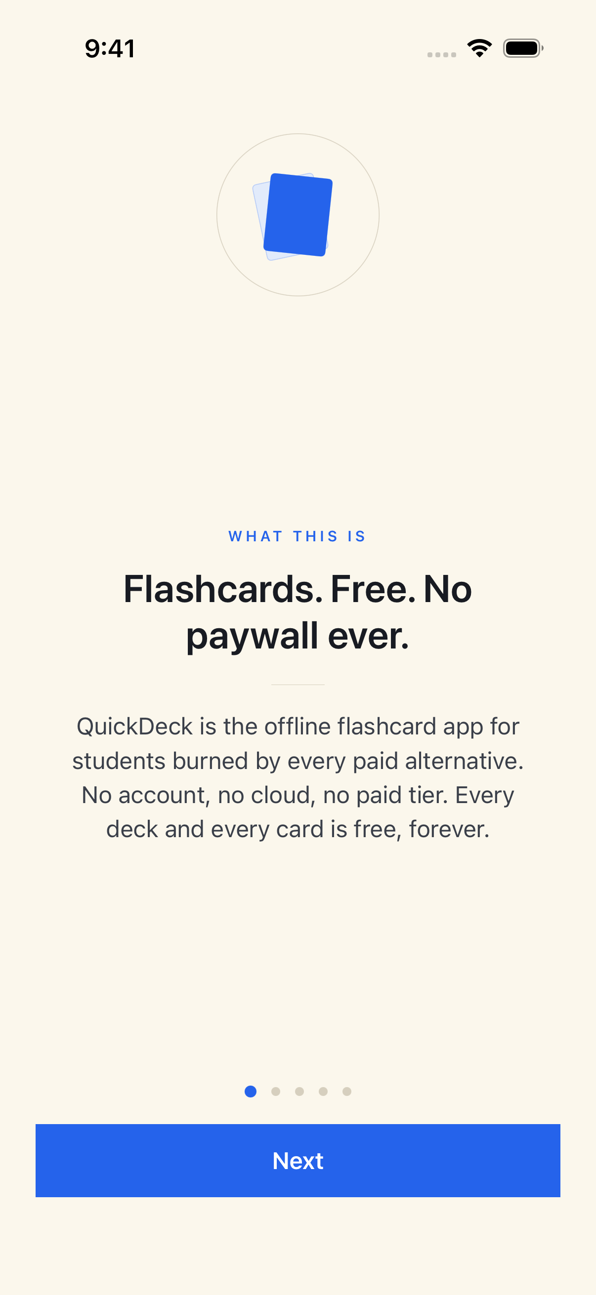 QuickDeck Study screenshot 7 of 7