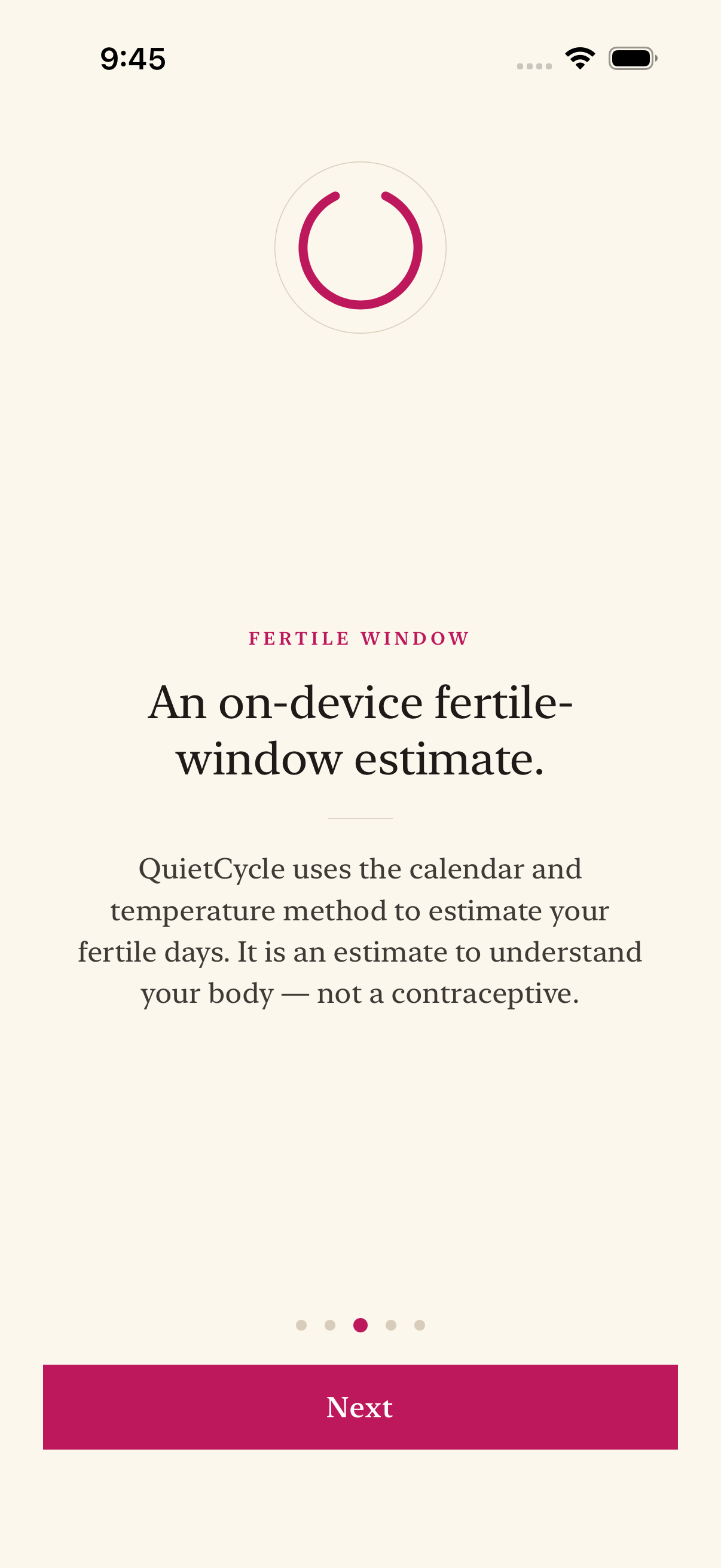 QuietCycle screenshot 3 of 6