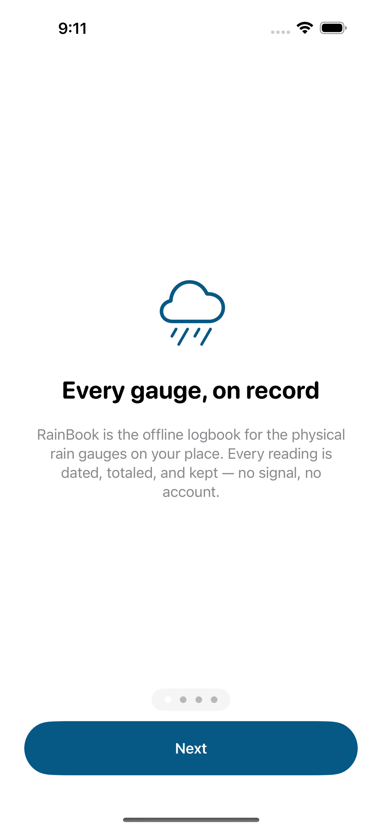 RainBook screenshot 1 of 8