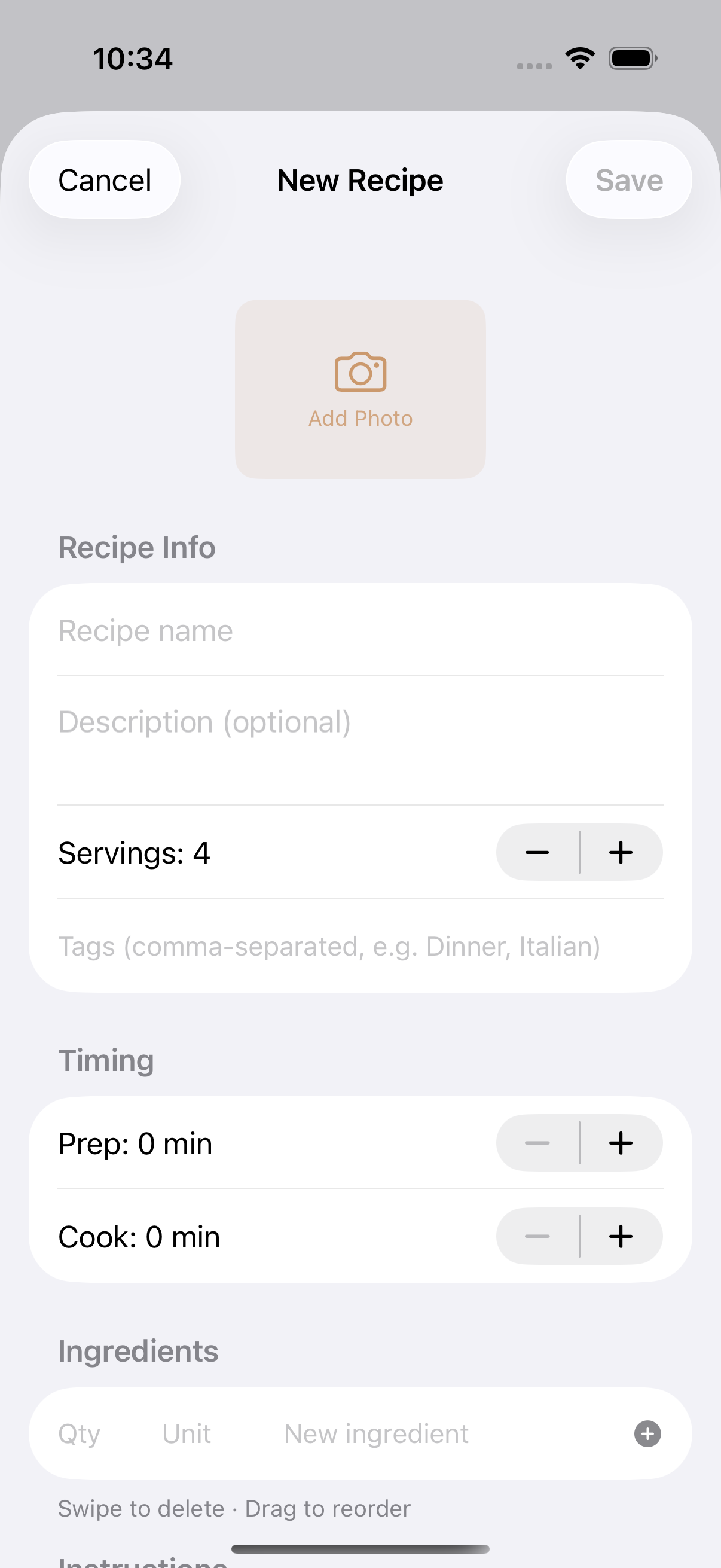 Recipo screenshot 2 of 7